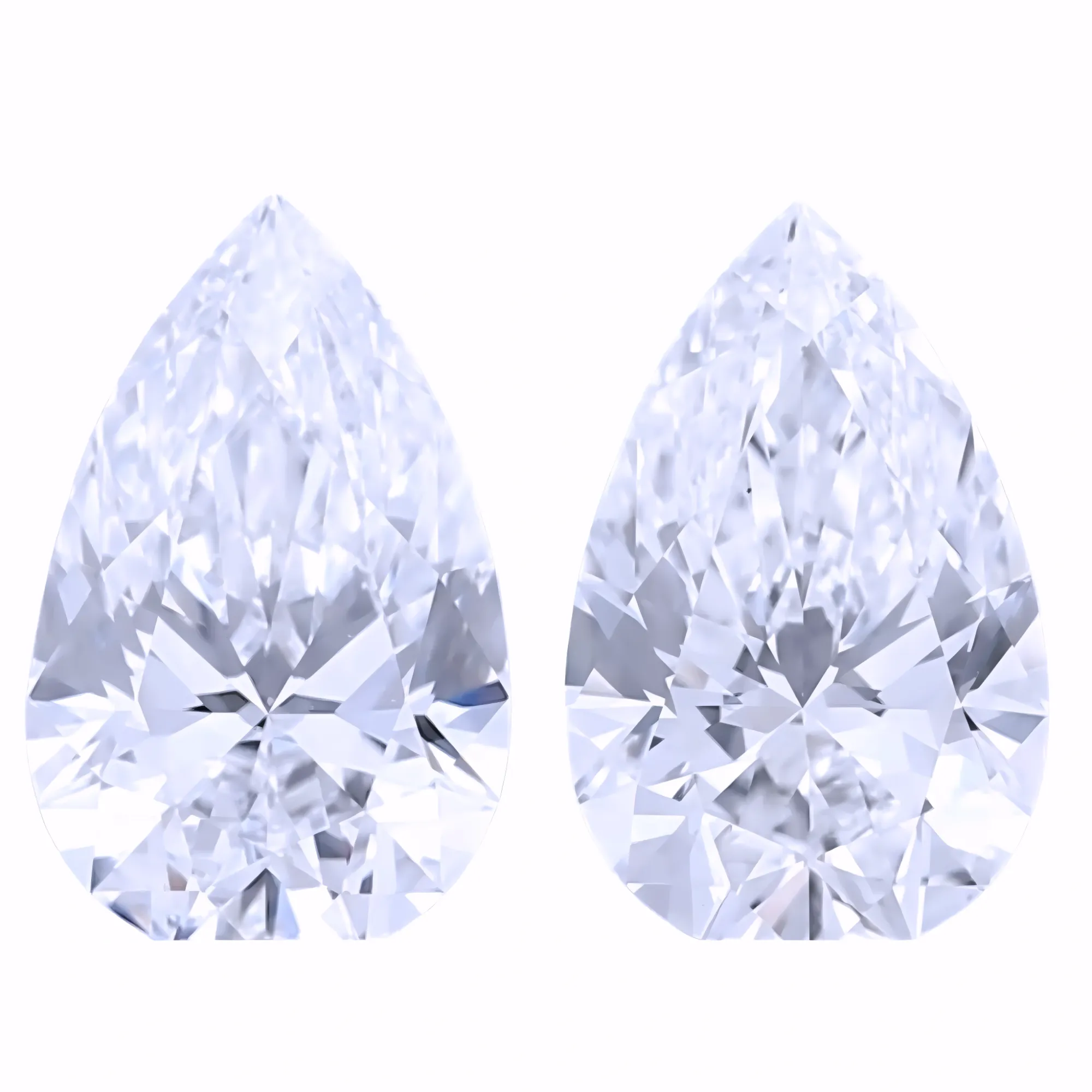 Solitairekart 2+2 Carat E Color, VS1 Clarity Combo Lab Grown Diamond For Studs