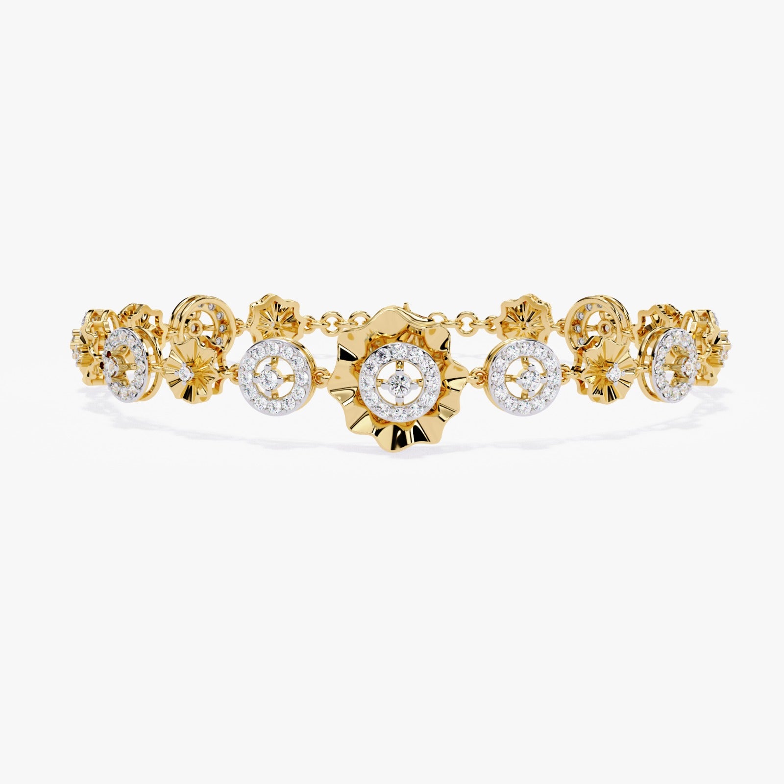 Solitairekart 1.29ct Lab Grown Diamond Bracelet