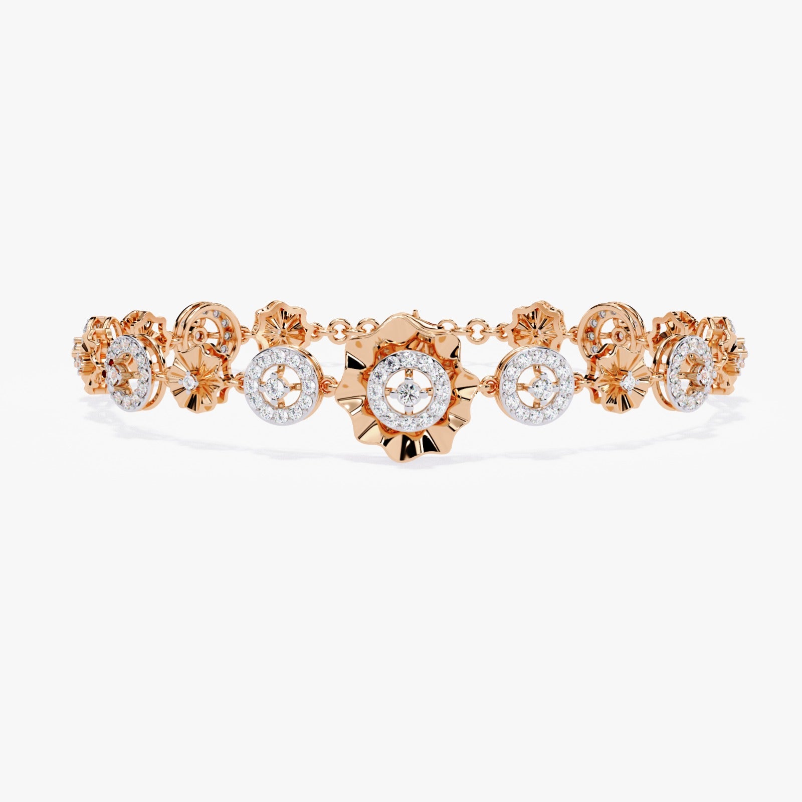 Solitairekart 1.29ct Lab Grown Diamond Bracelet