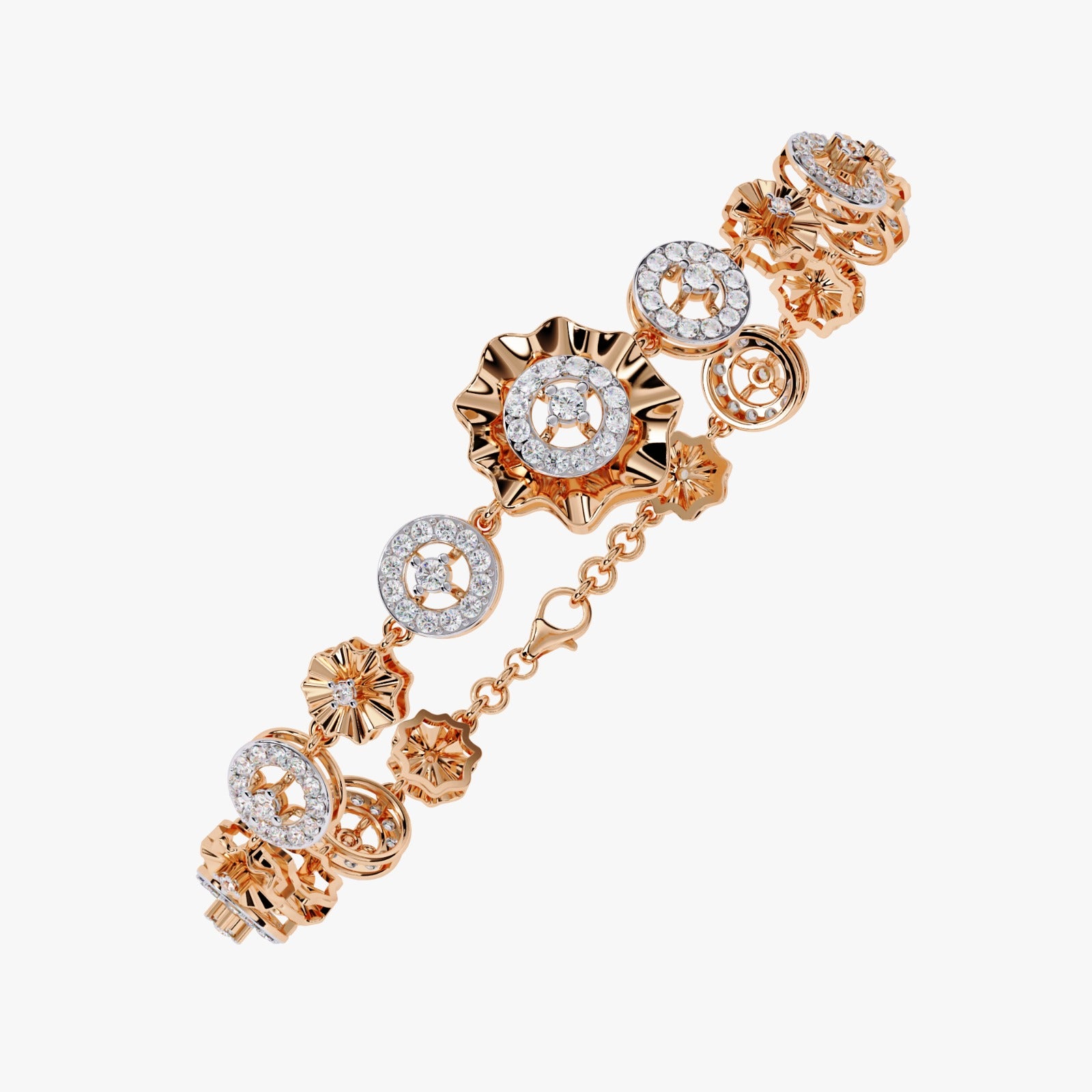 Solitairekart 1.29ct Lab Grown Diamond Bracelet