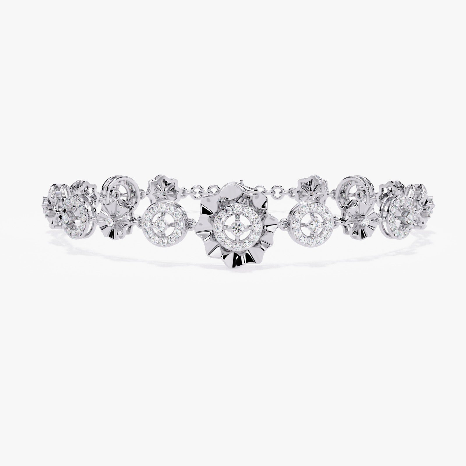 Solitairekart 1.29ct Lab Grown Diamond Bracelet