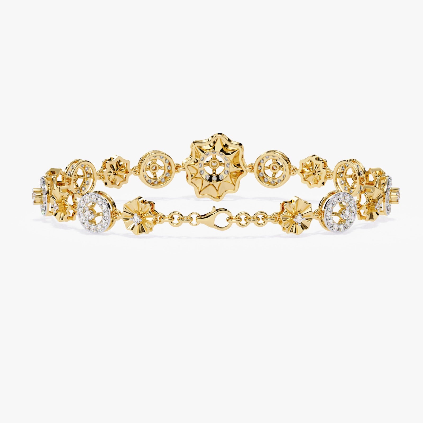 Solitairekart 1.29ct Lab Grown Diamond Bracelet