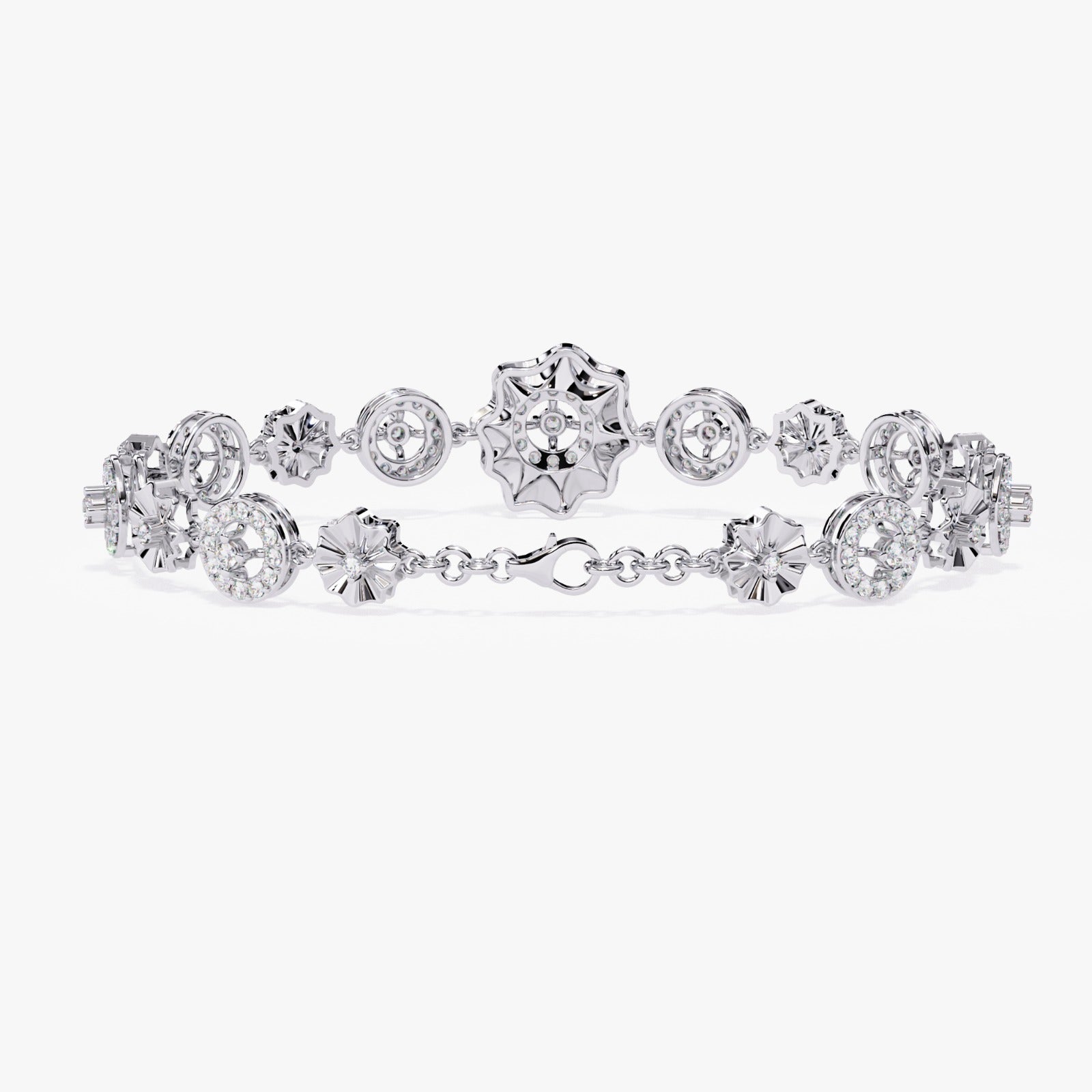 Solitairekart 1.29ct Lab Grown Diamond Bracelet