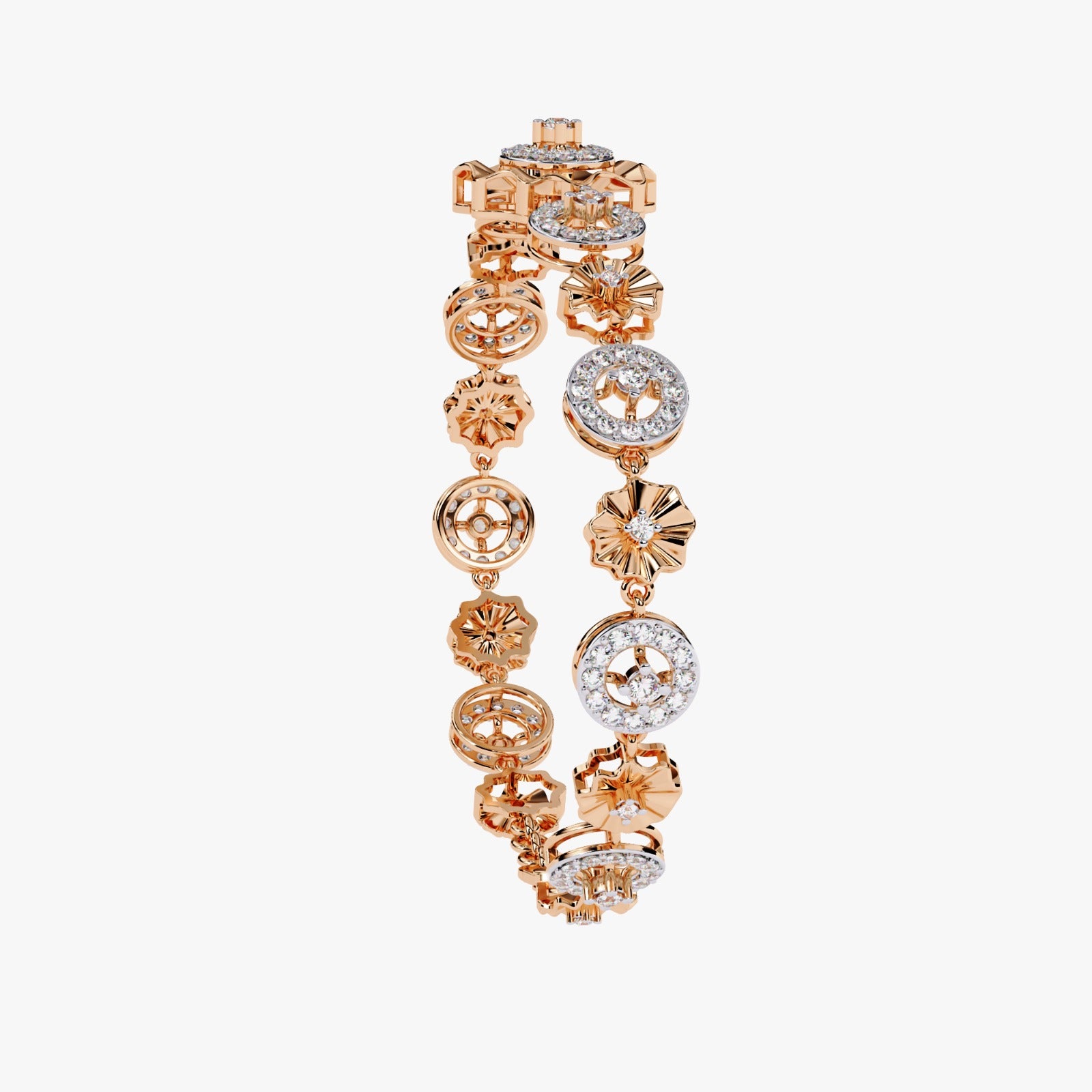 Solitairekart 1.29ct Lab Grown Diamond Bracelet