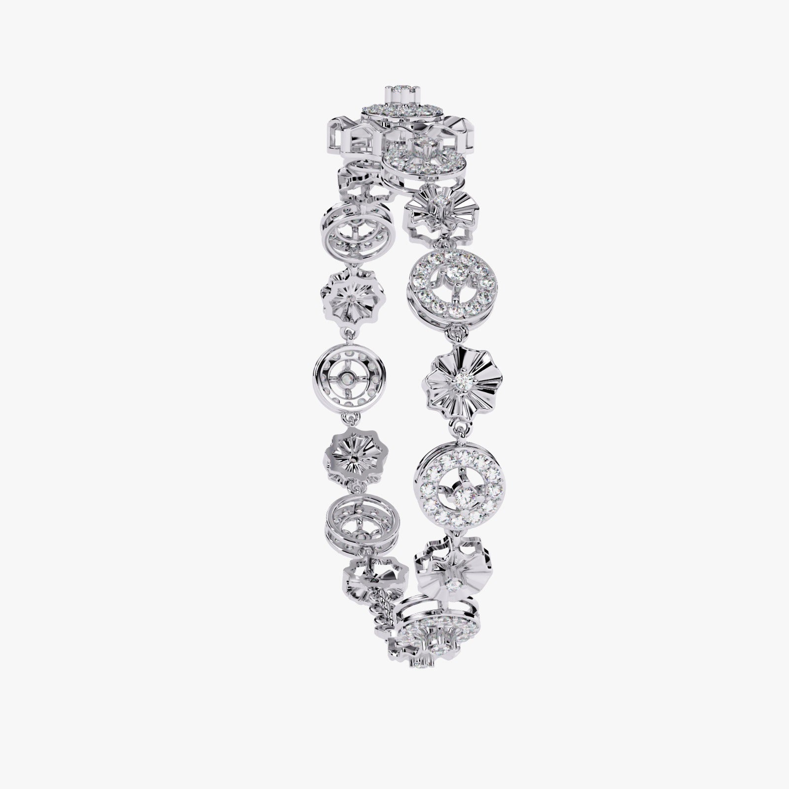 Solitairekart 1.29ct Lab Grown Diamond Bracelet