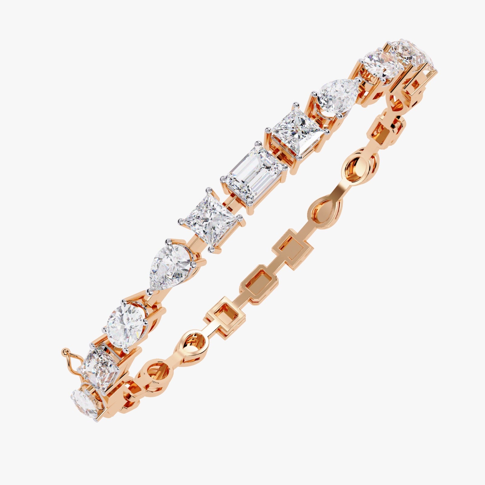 Solitairekart 13.84ct Lab Grown Diamond Bracelet