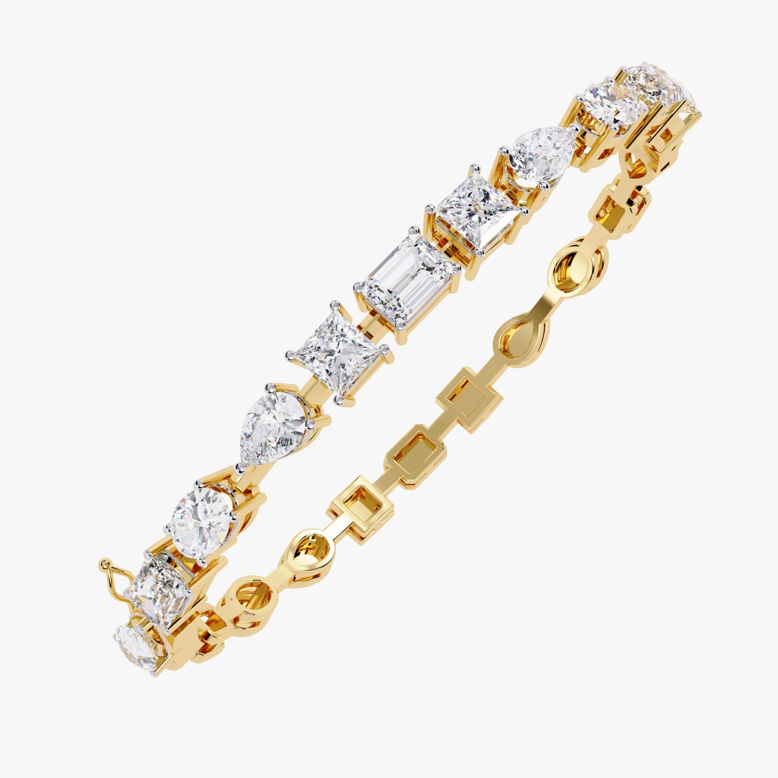 Solitairekart 13.84ct Lab Grown Diamond Bracelet