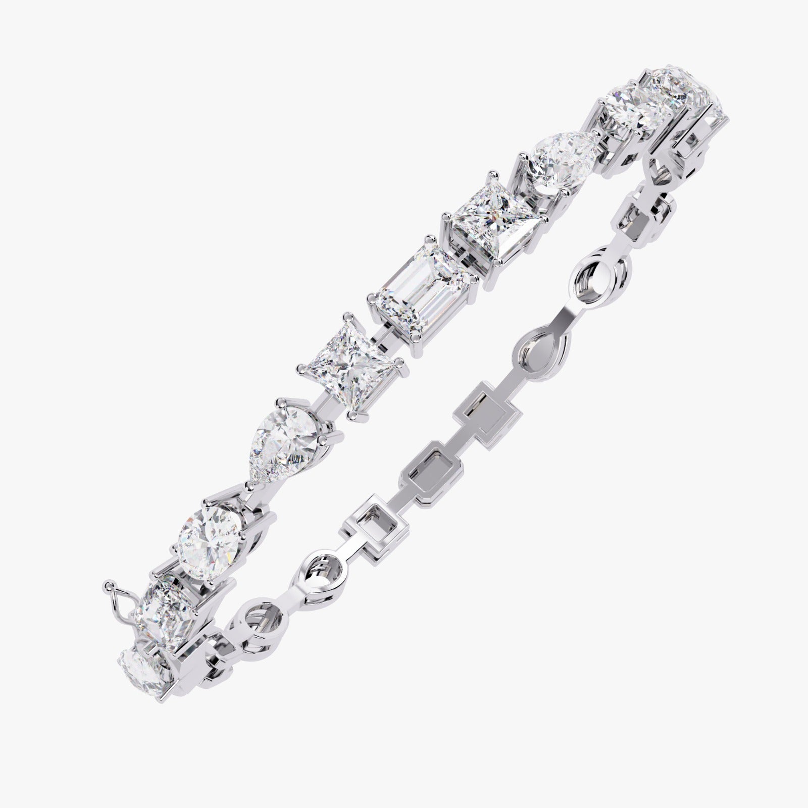 Solitairekart 13.84ct Lab Grown Diamond Bracelet
