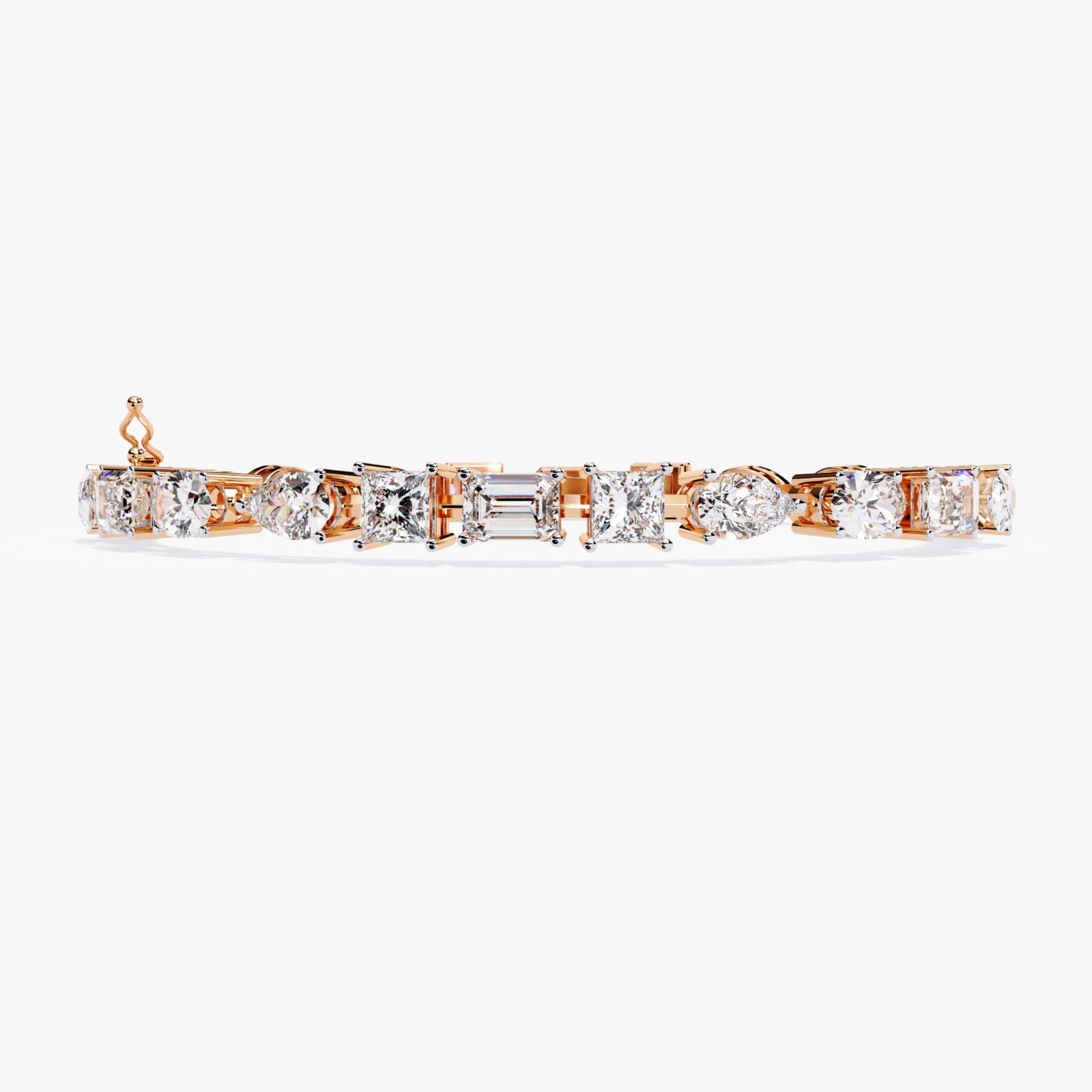 Solitairekart 13.84ct Lab Grown Diamond Bracelet