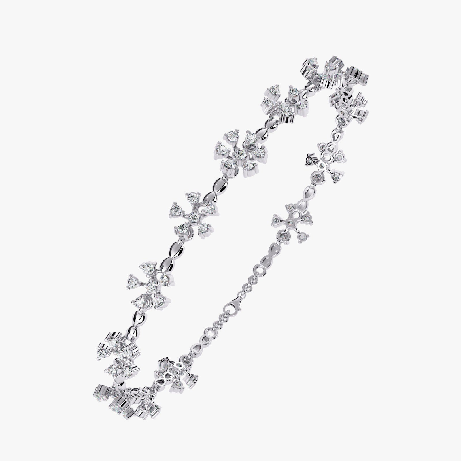 Solitairekart 0.91ct Lab Grown Diamond Bracelet