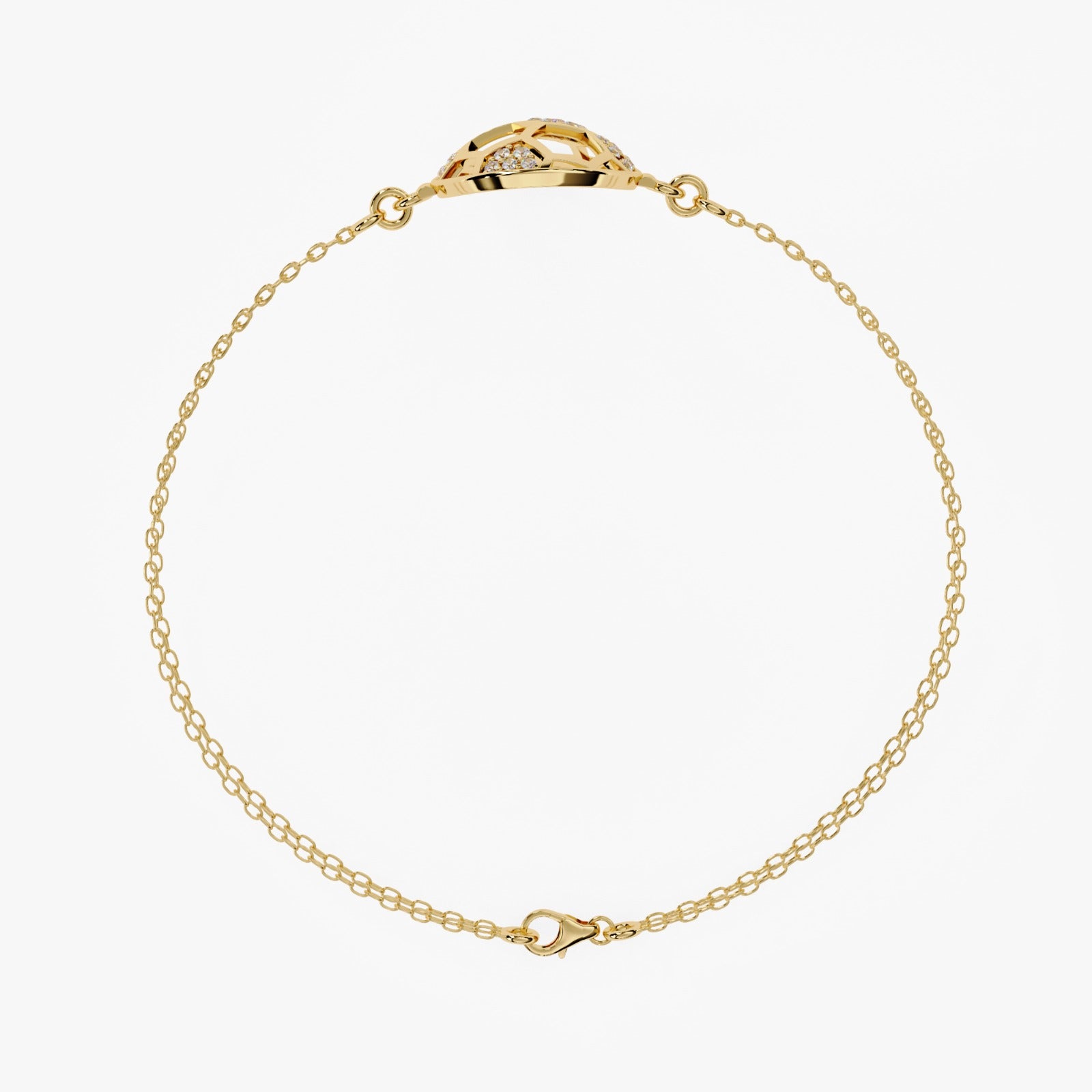 Solitairekart 0.20ct Lab Grown Diamond Bracelet