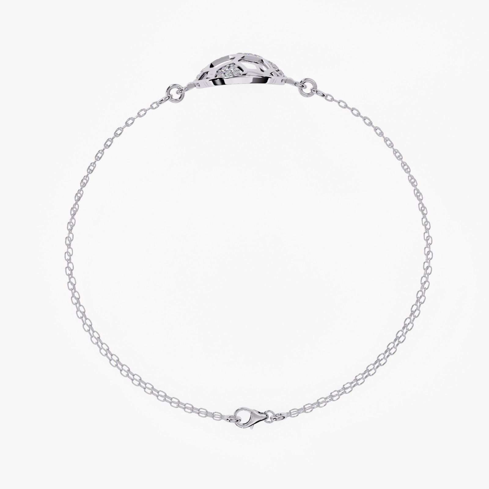 Solitairekart 0.20ct Lab Grown Diamond Bracelet