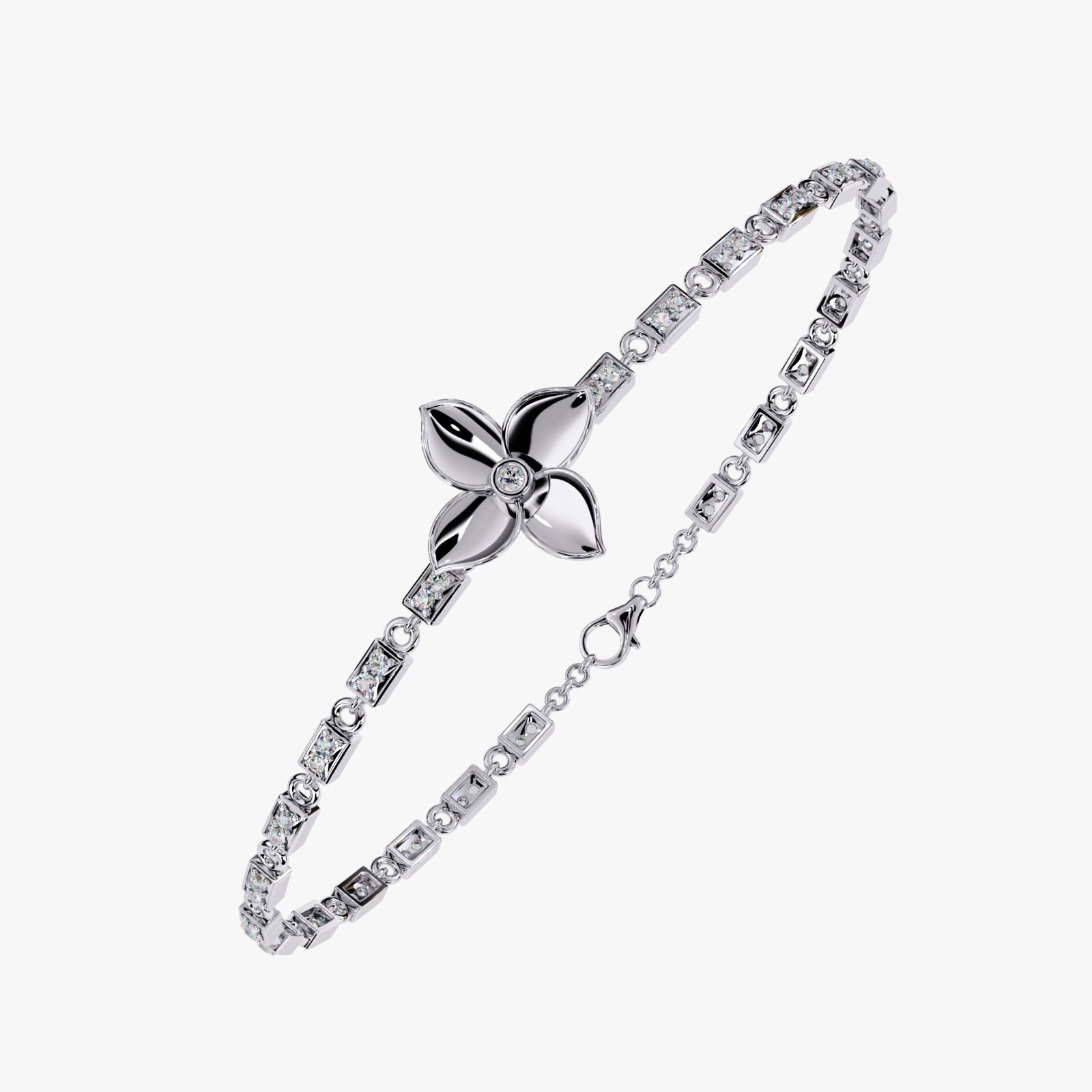 Solitairekart 0.41ct Lab Grown Diamond Bracelet