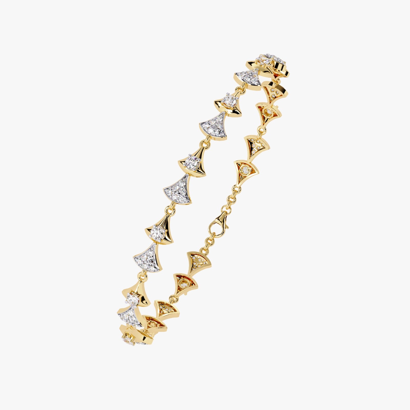 Solitairekart 1.26ct Lab Grown Diamond Bracelet