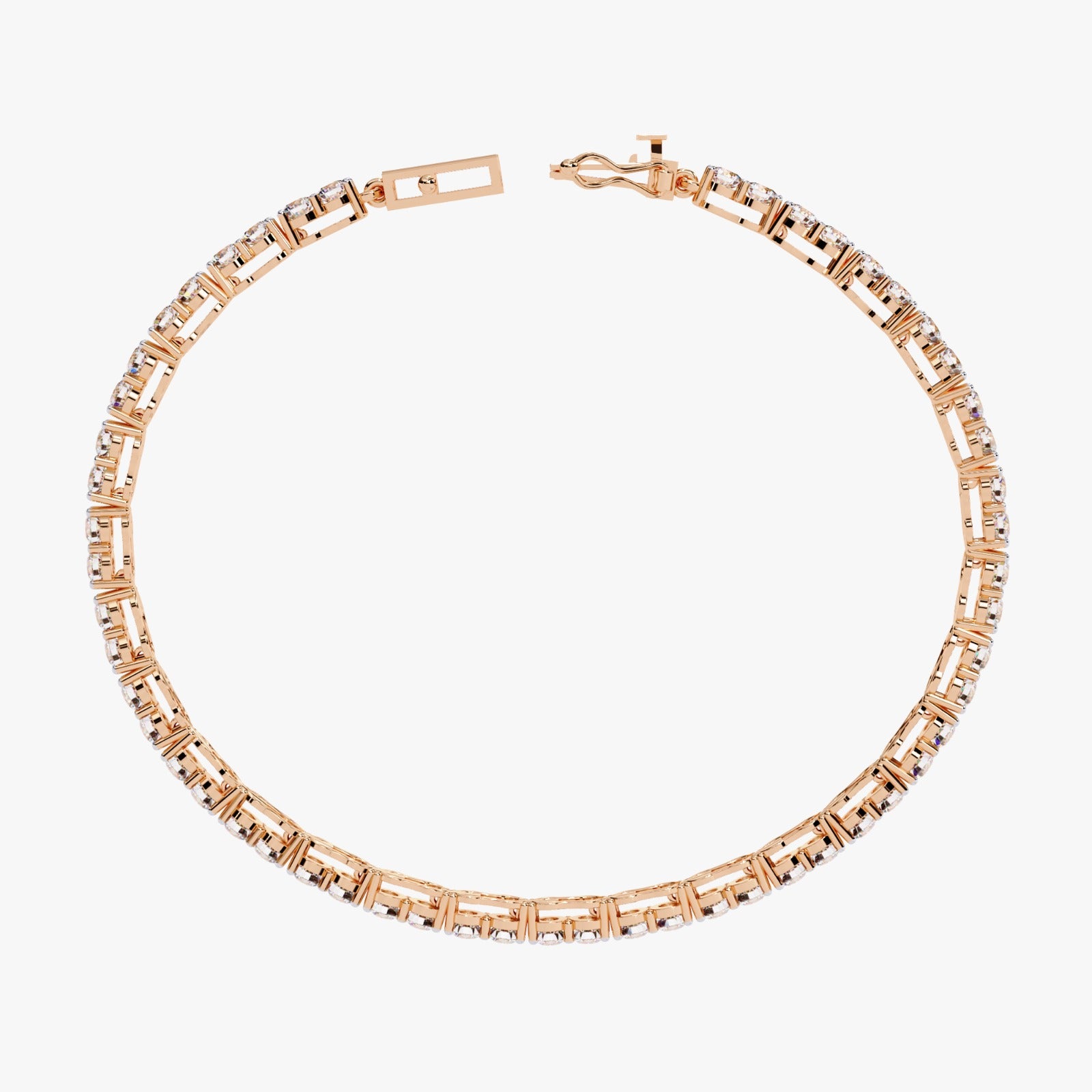 Solitairekart 3.98ct Lab Grown Diamond Bracelet