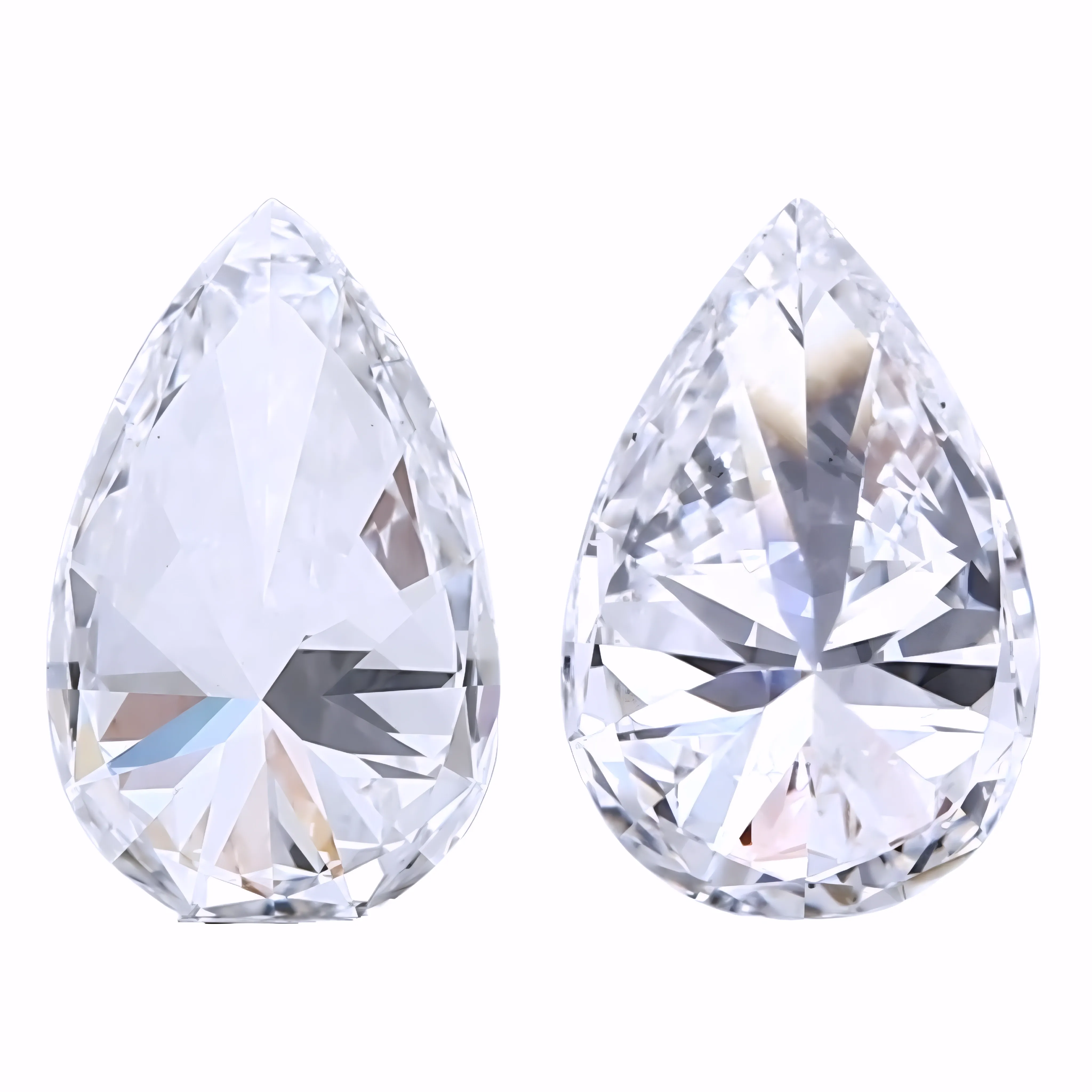 Solitairekart 1.01+1.01 Carat F Color, VS1 Clarity Combo Lab Grown Diamond For Studs