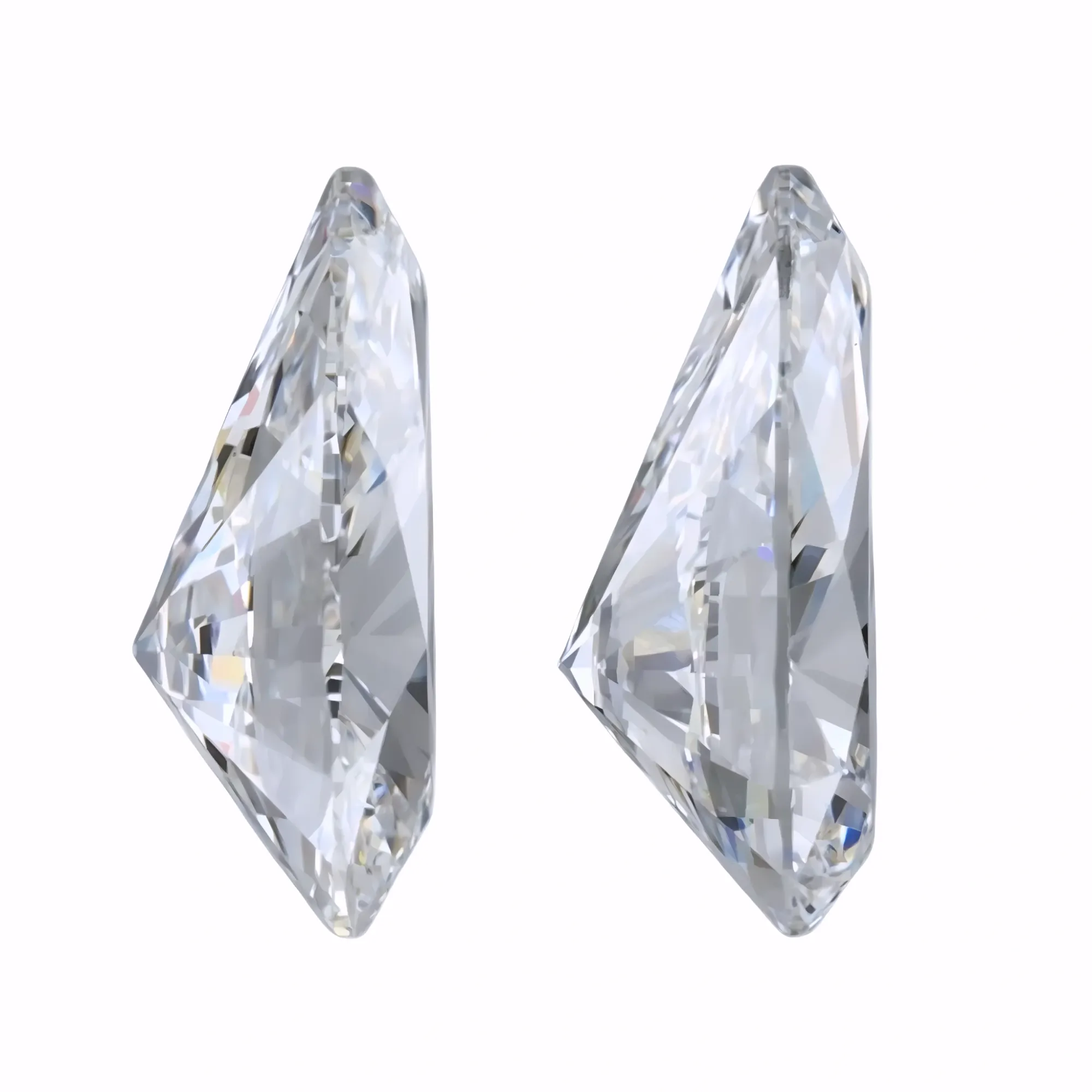 Solitairekart 1+1 Carat F Color, VS1 Clarity Combo Lab Grown Diamond For Studs
