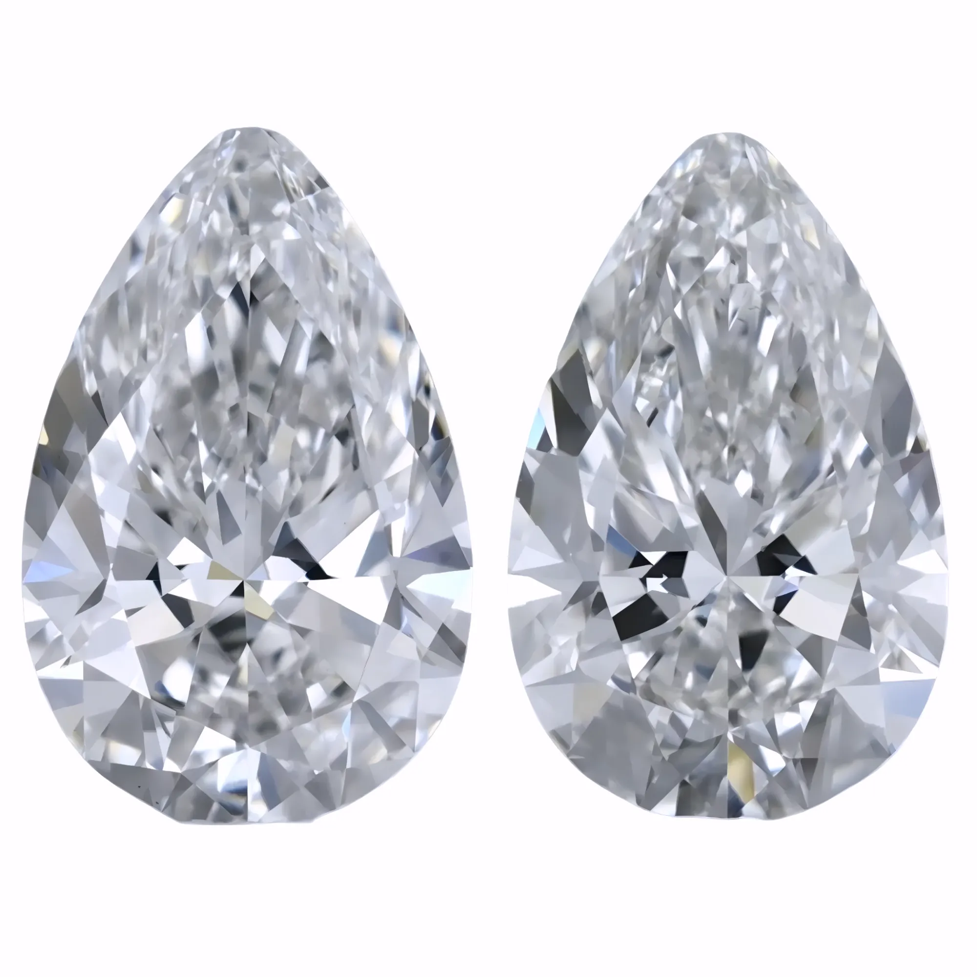 Solitairekart 1+1 Carat F Color, VS1 Clarity Combo Lab Grown Diamond For Studs