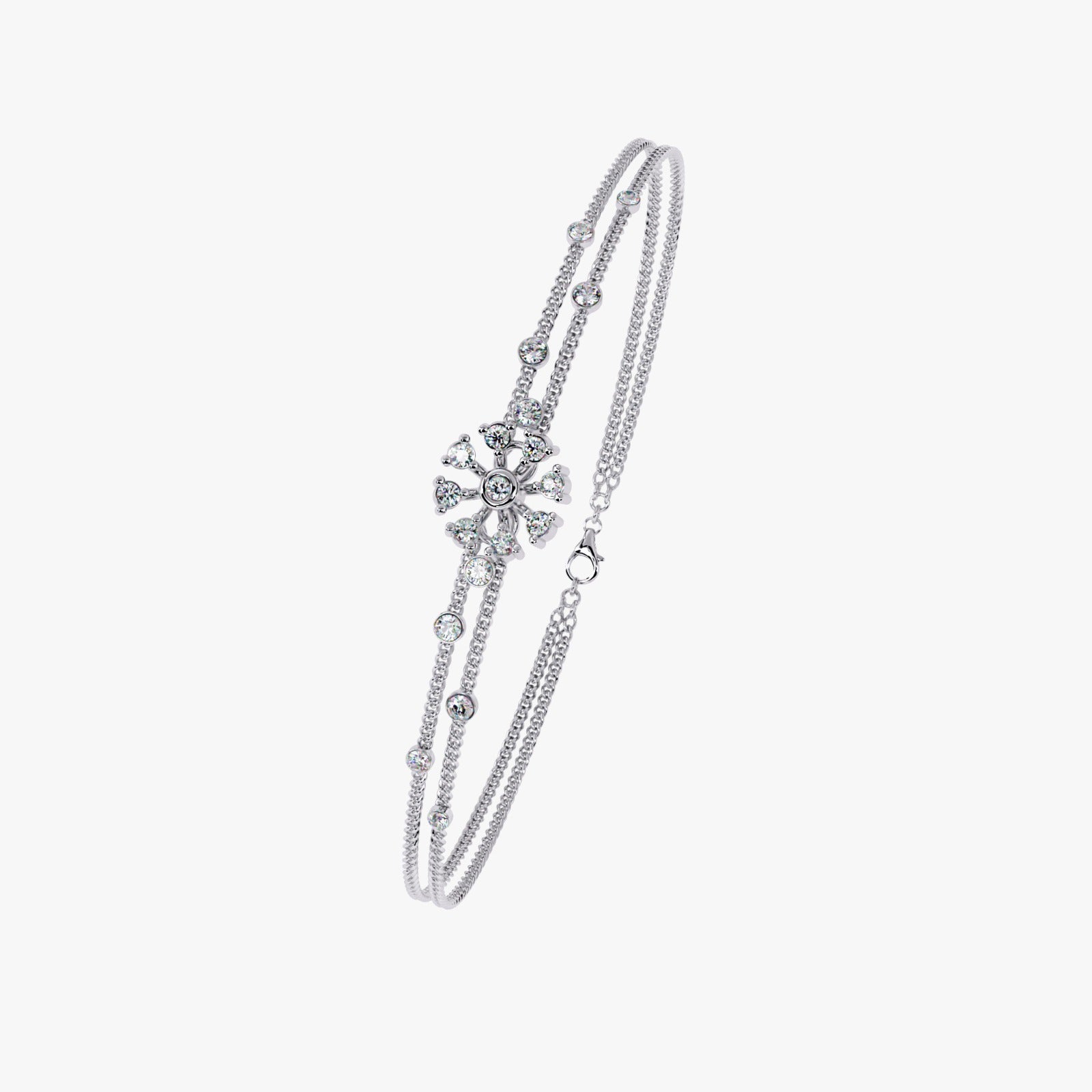 Solitairekart 0.46ct Lab Grown Diamond Bracelet