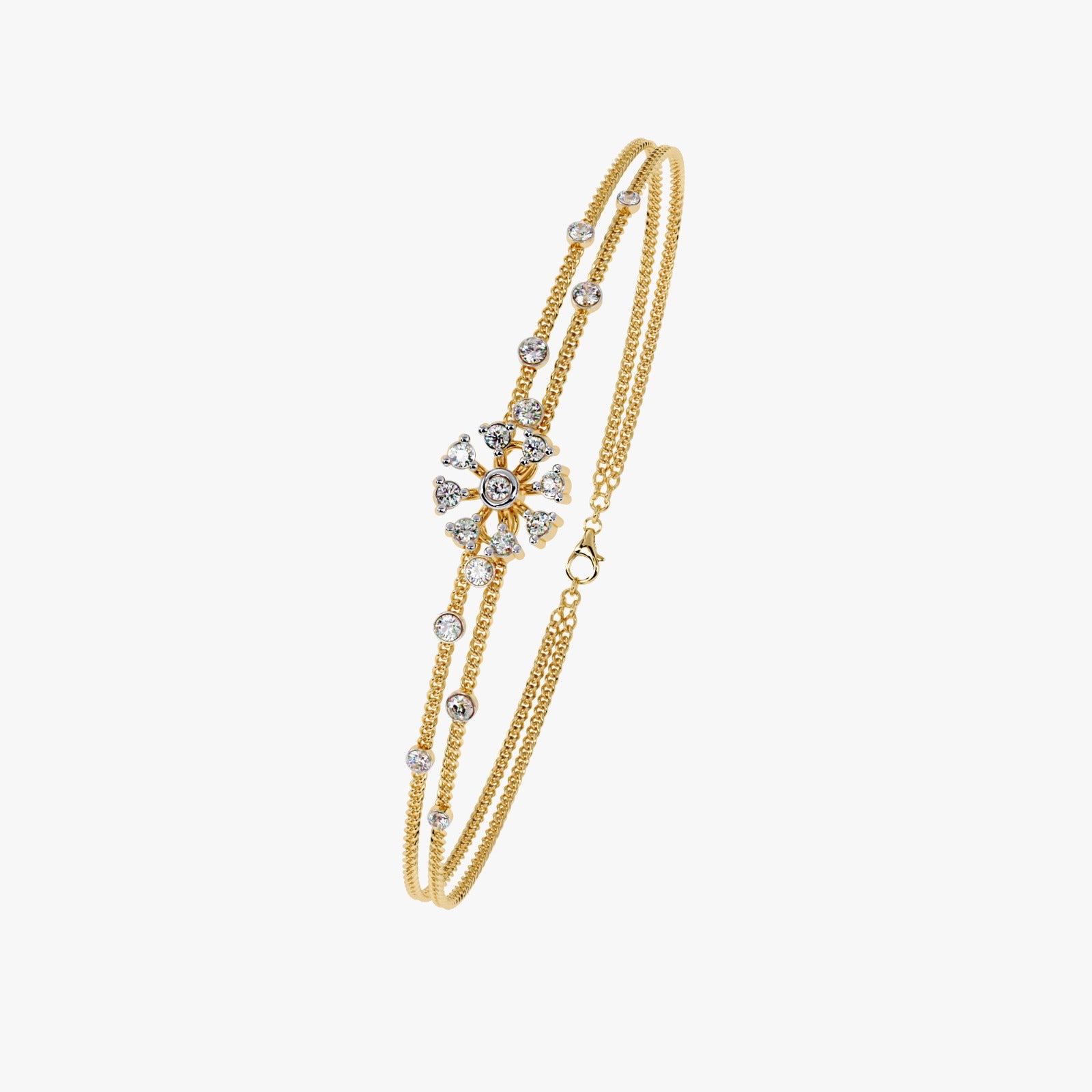 Solitairekart 0.46ct Lab Grown Diamond Bracelet