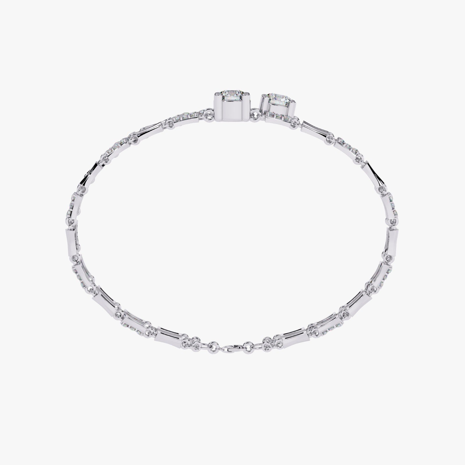 Solitairekart 2.21ct Lab Grown Diamond Bracelet