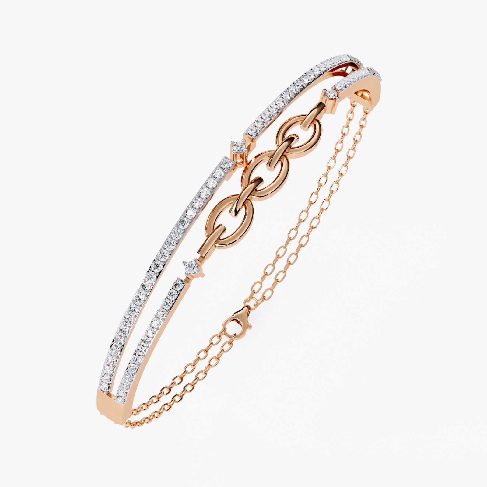 Solitairekart 0.86ct Lab Grown Diamond Bracelet