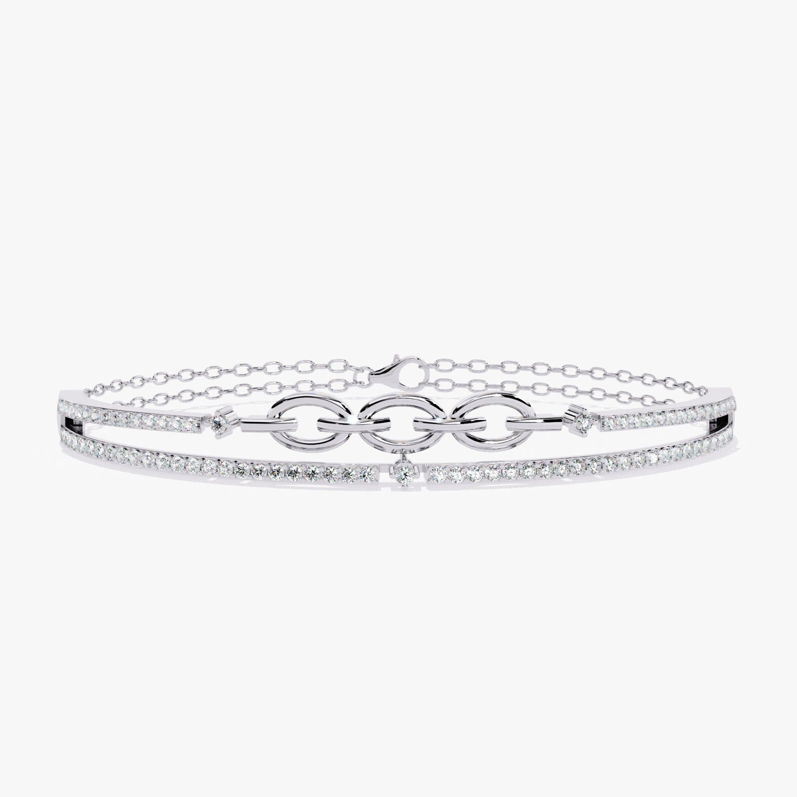 Solitairekart 0.86ct Lab Grown Diamond Bracelet