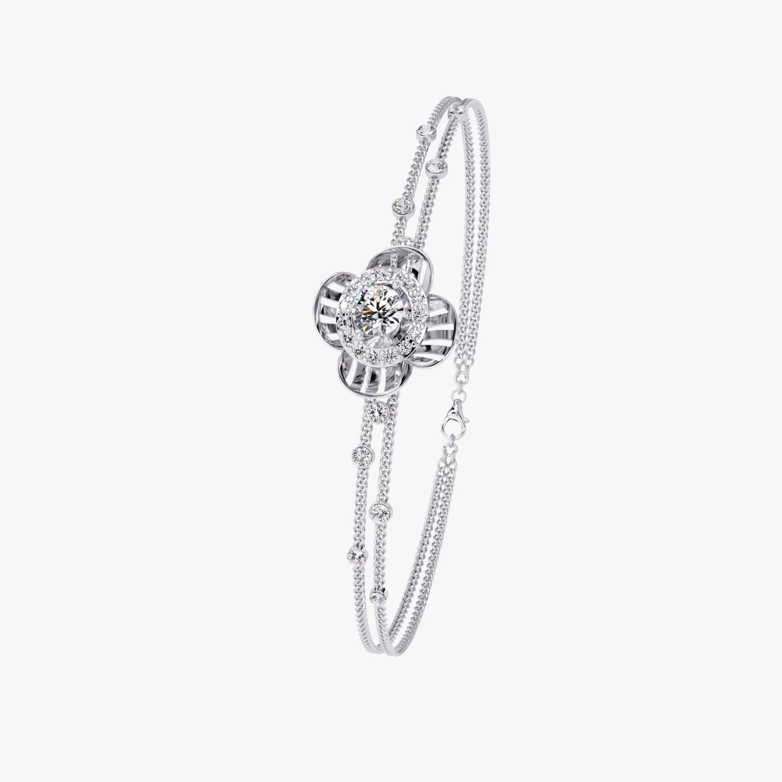 Solitairekart 0.95ct Lab Grown Diamond Bracelet