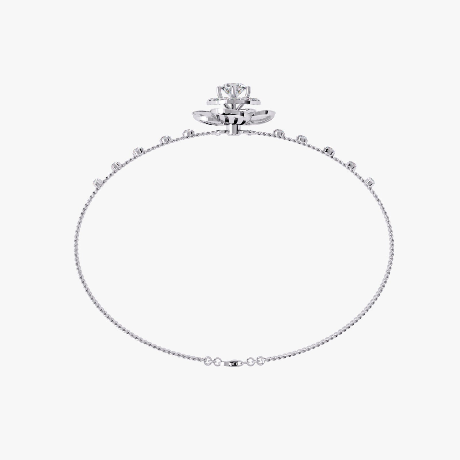 Solitairekart 0.95ct Lab Grown Diamond Bracelet