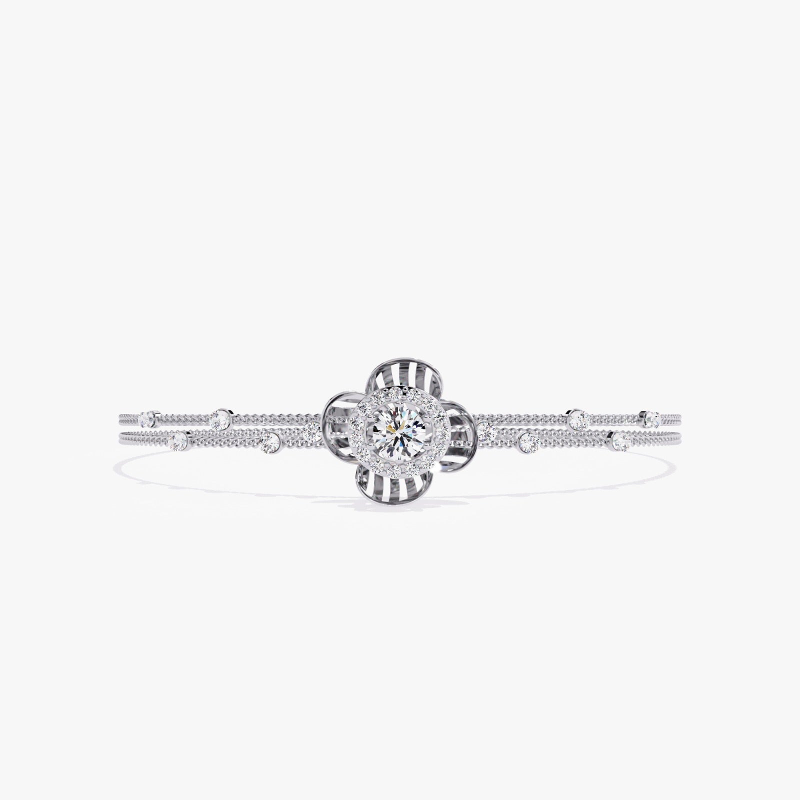 Solitairekart 0.95ct Lab Grown Diamond Bracelet