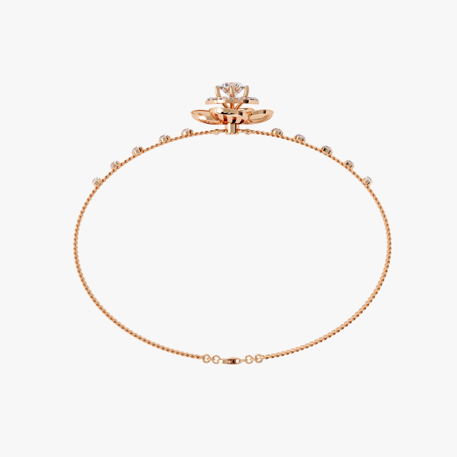 Solitairekart 0.95ct Lab Grown Diamond Bracelet