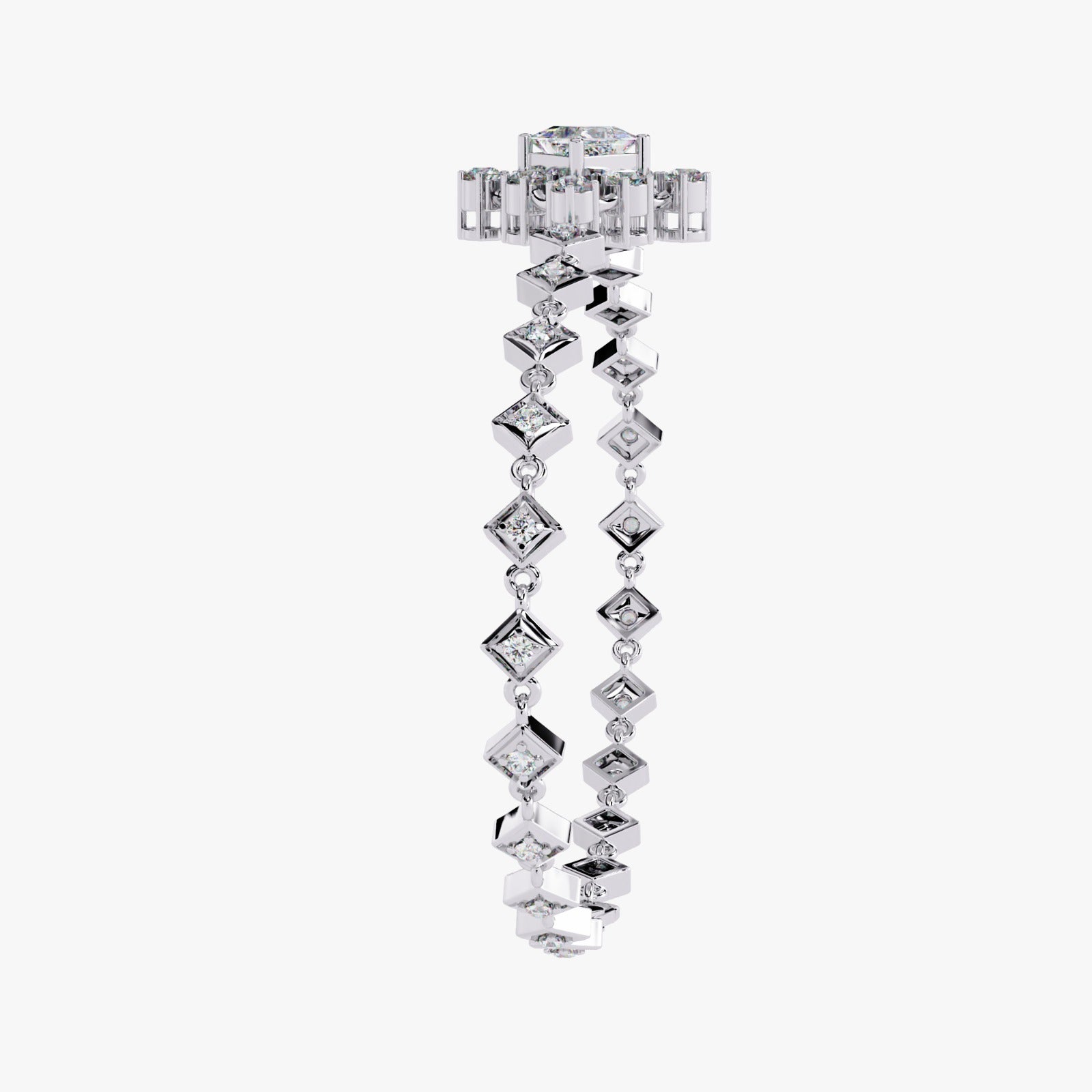 Solitairekart 1.70ct Lab Grown Diamond Bracelet