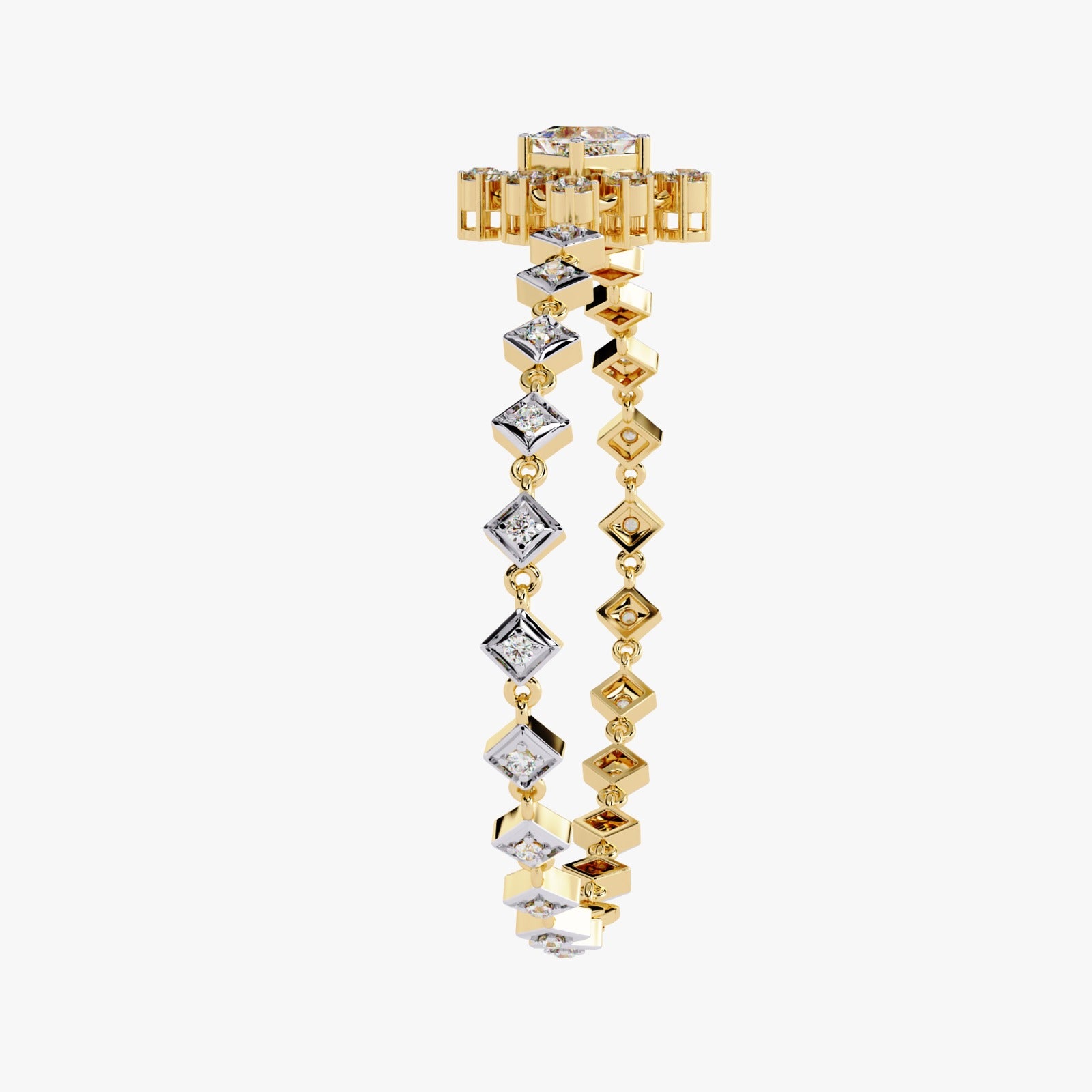 Solitairekart 1.70ct Lab Grown Diamond Bracelet