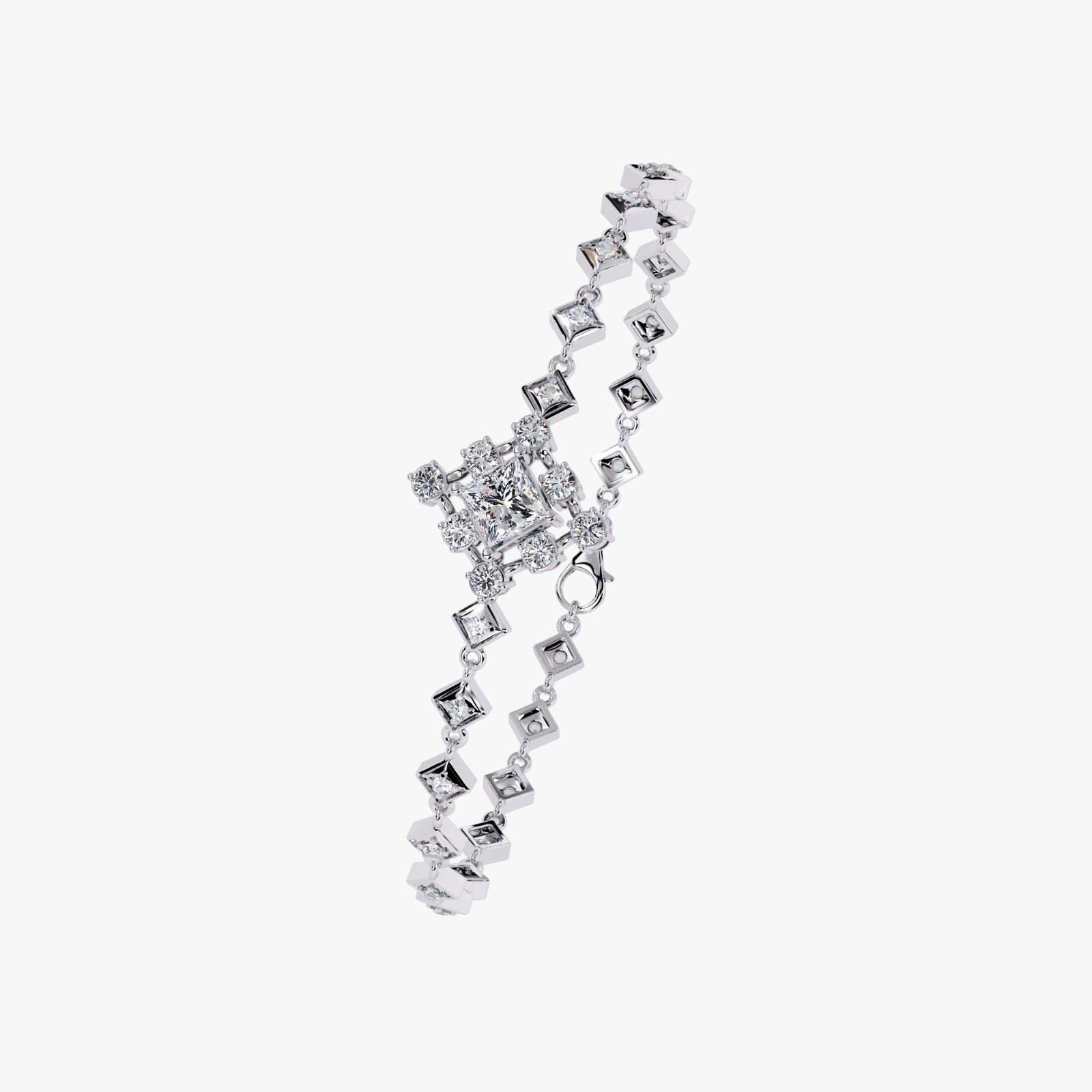 Solitairekart 1.70ct Lab Grown Diamond Bracelet