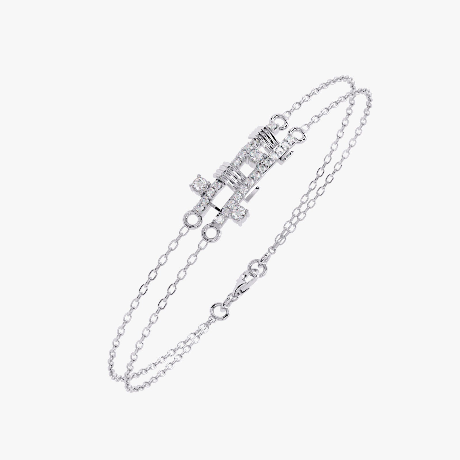 Solitairekart 0.27ct Lab Grown Diamond Bracelet