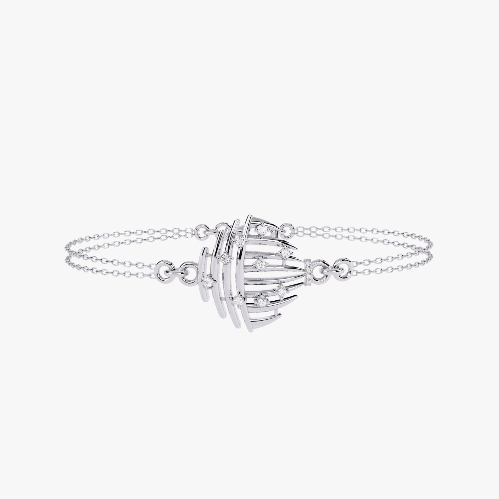 Solitairekart 0.13ct Lab Grown Diamond Bracelet
