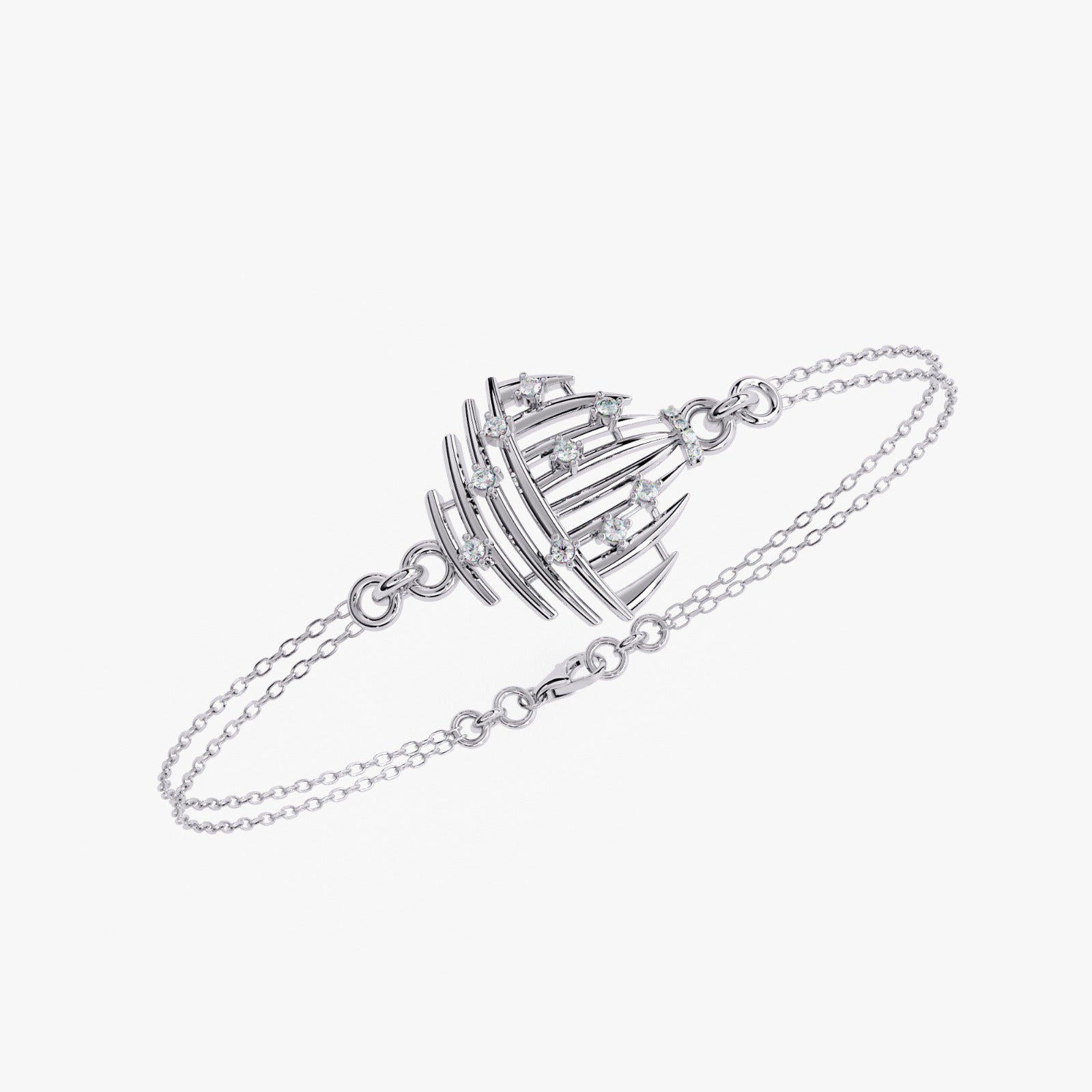 Solitairekart 0.13ct Lab Grown Diamond Bracelet