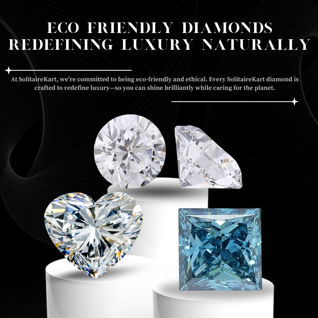 Solitairekart – 1.34 CT Lab Grown Triple Pear Diamond Ring | 14K Yellow Gold