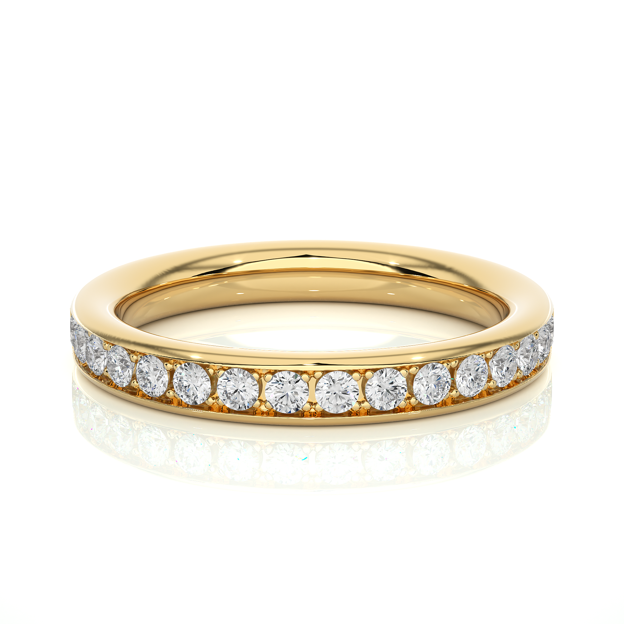0.35 Carat G Color VS1 Clarity Diamond Studded Natural Diamond Ring.