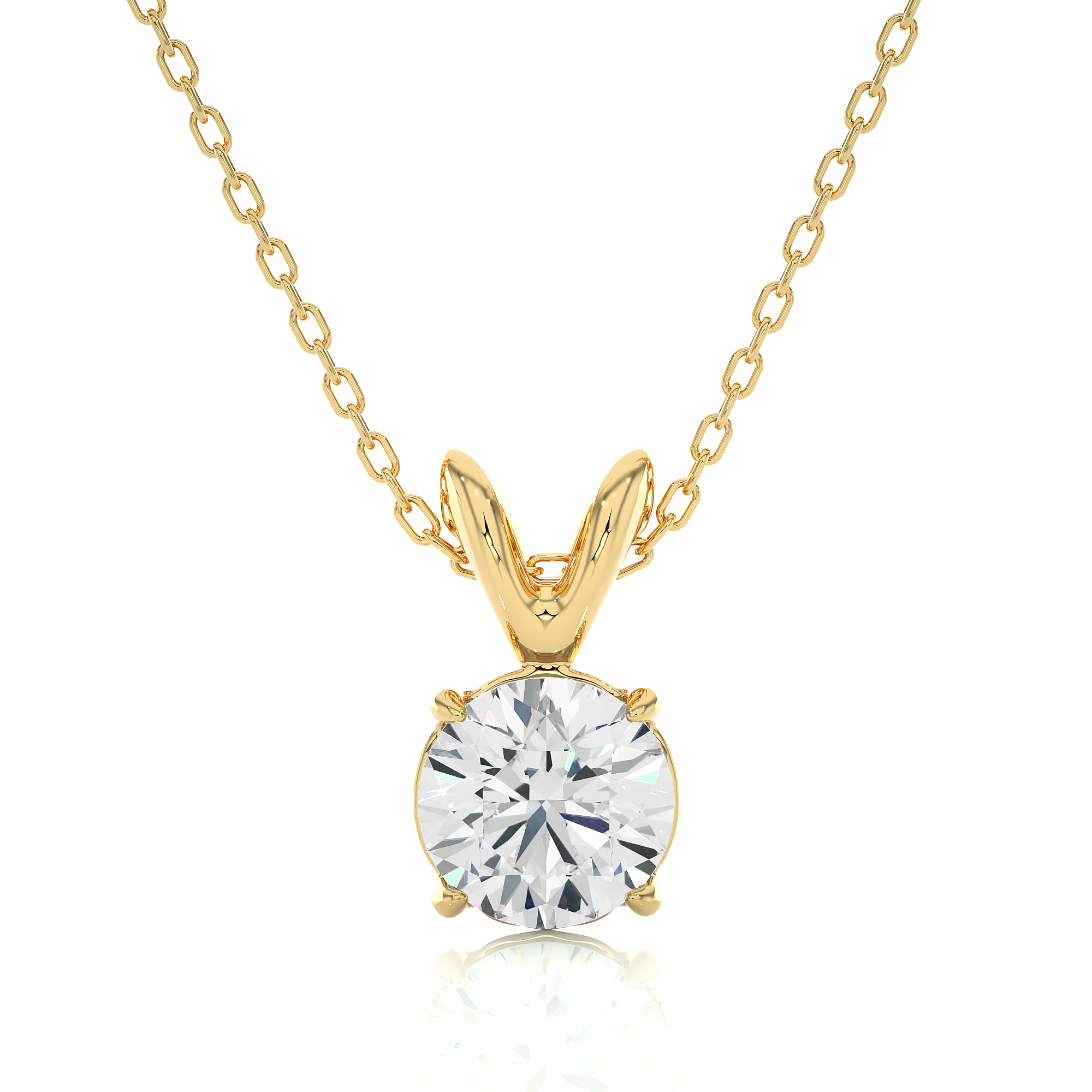 Buy 0.59Ct Natural Diamond Pendant | Solitairekart