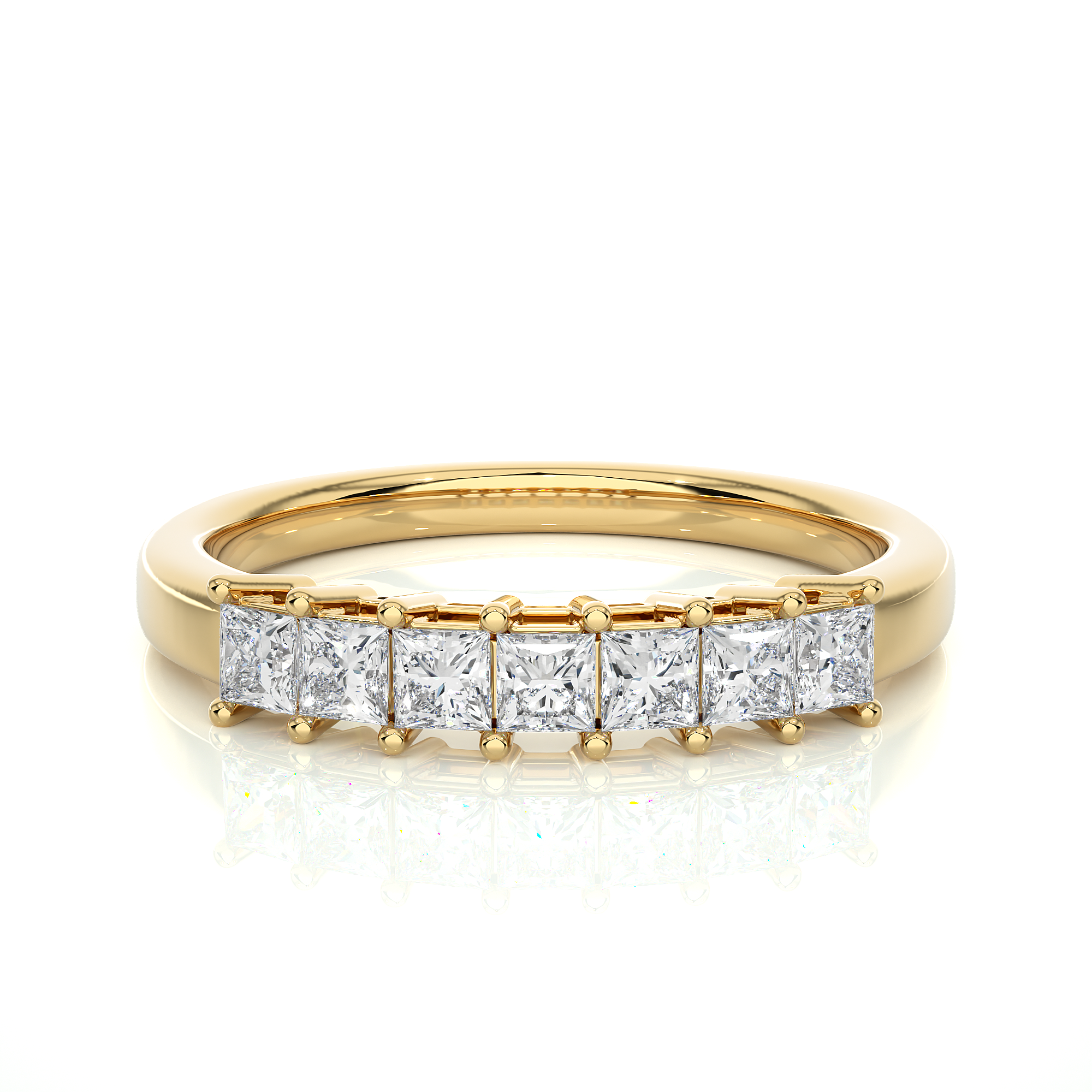 0.50 Carat IJ Color VS1 Clarity Diamond Studded Natural Diamond Ring.