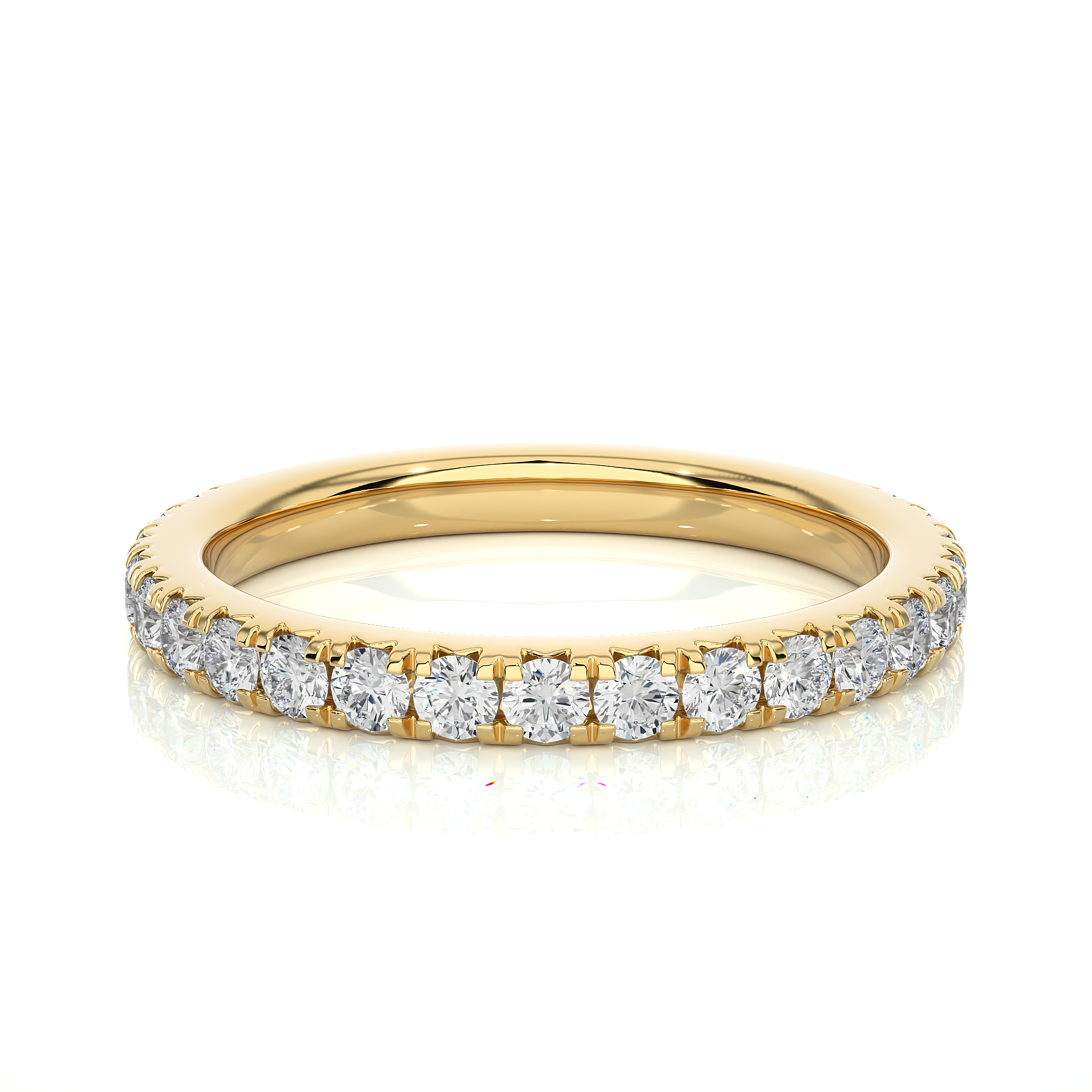 0.73 Carat G Color VS1 Clarity Diamond Studded Natural Diamond Ring.