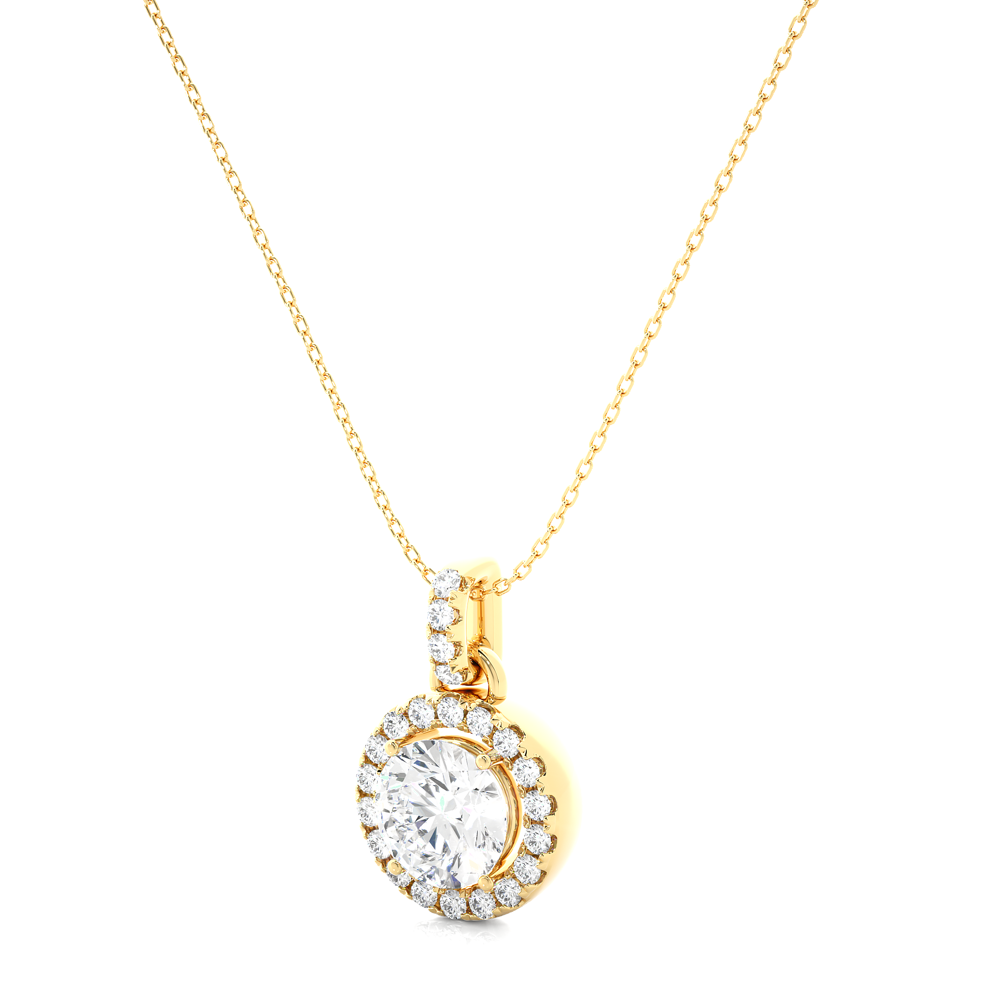 Buy 1.52Ct Natural Diamond Pendant | Solitairekart