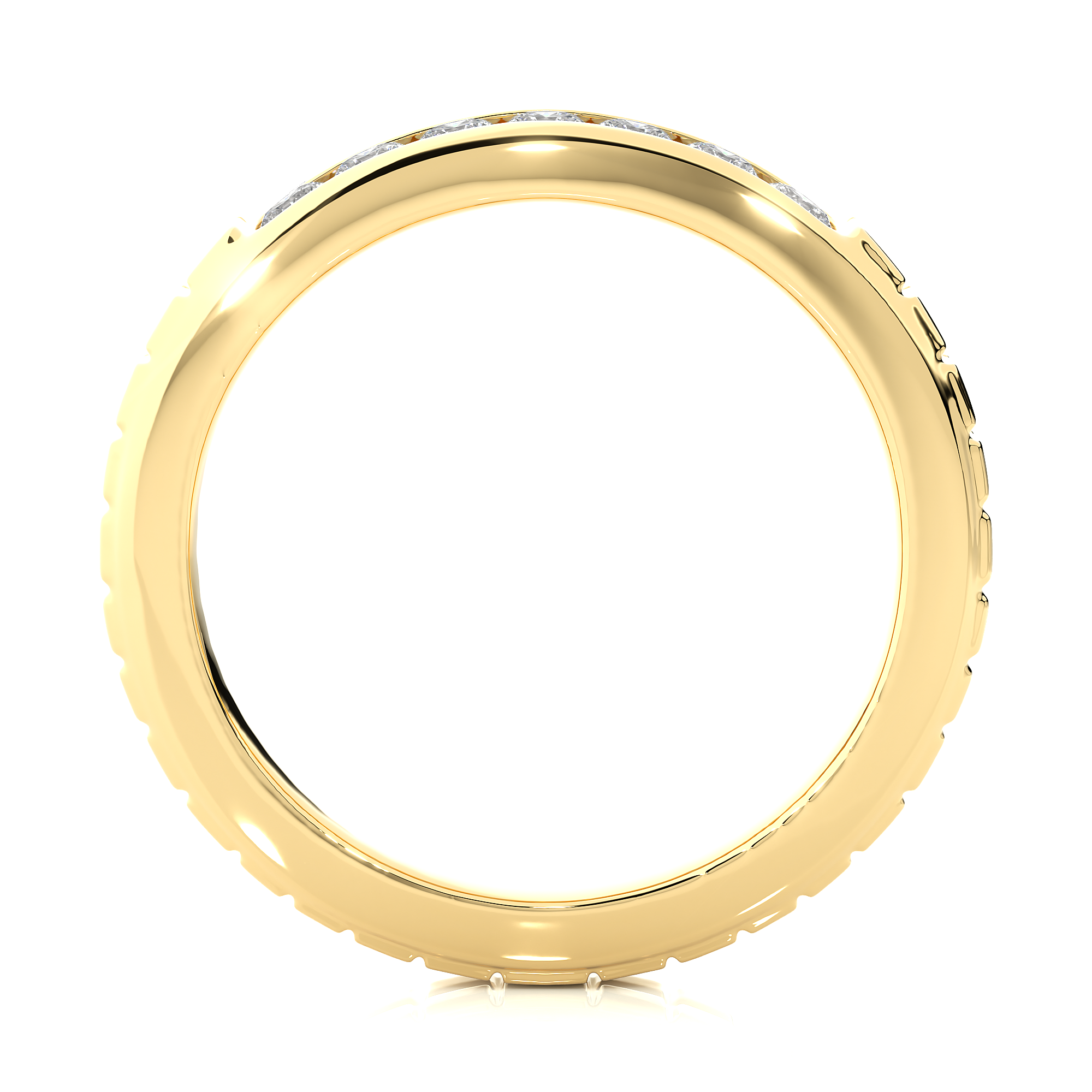 0.82 Carat IJ Color VS1 Clarity Diamond Studded Natural Diamond Ring.