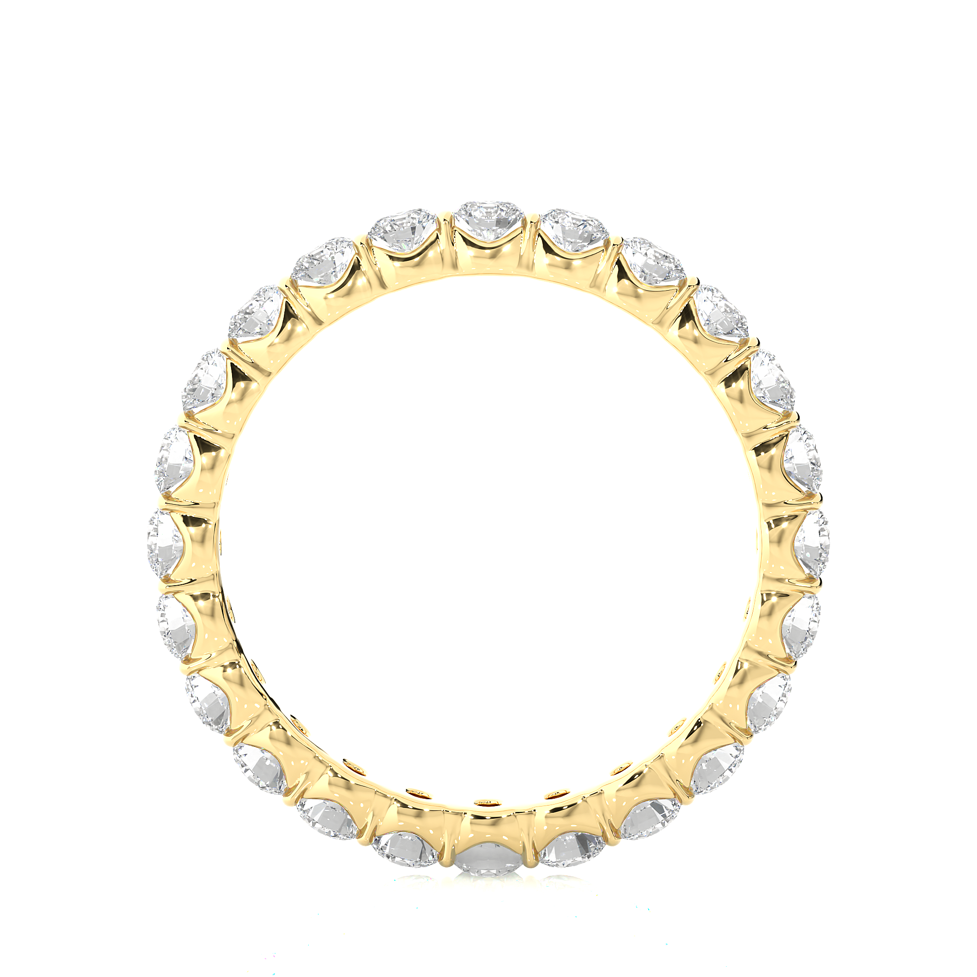 1.09 Carat IJ Color VS1 Clarity Diamond Studded Natural Diamond Ring.