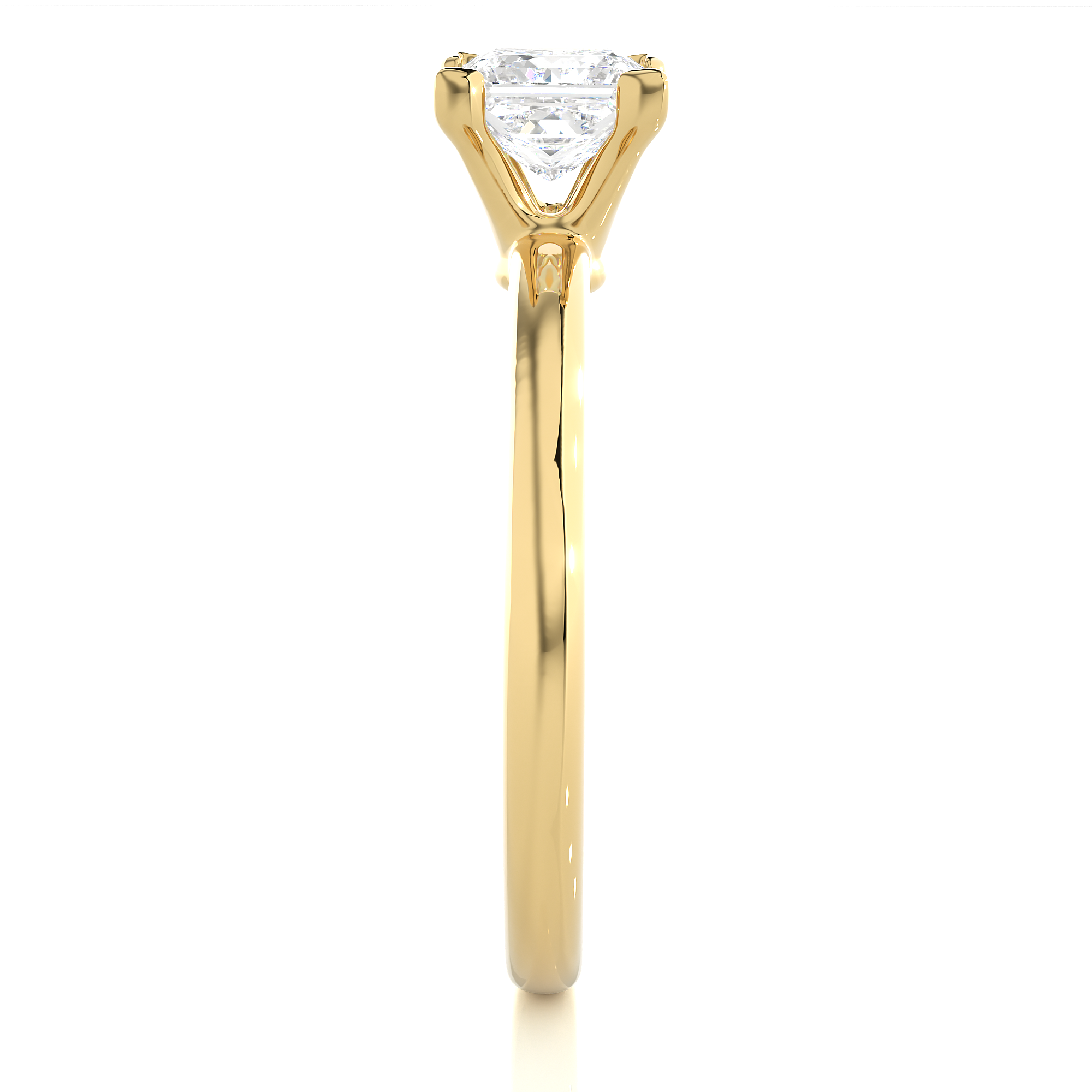 0.78 Carat H Color VS1 Clarity Diamond Studded Natural Diamond Ring.