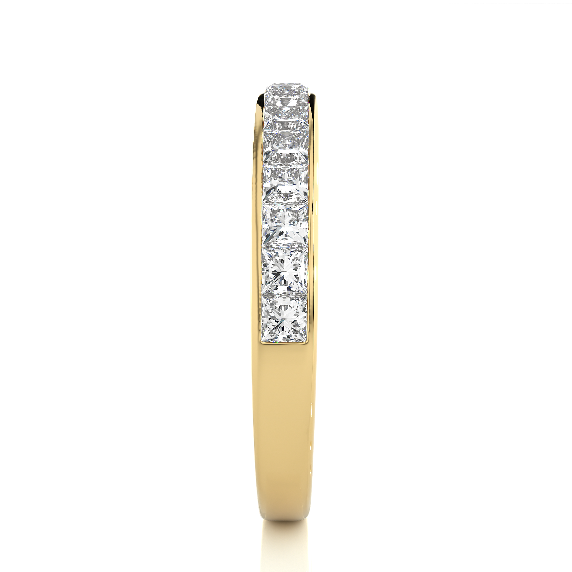 0.98 Carat SI Color VS1 Clarity Diamond Studded Natural Diamond Ring.