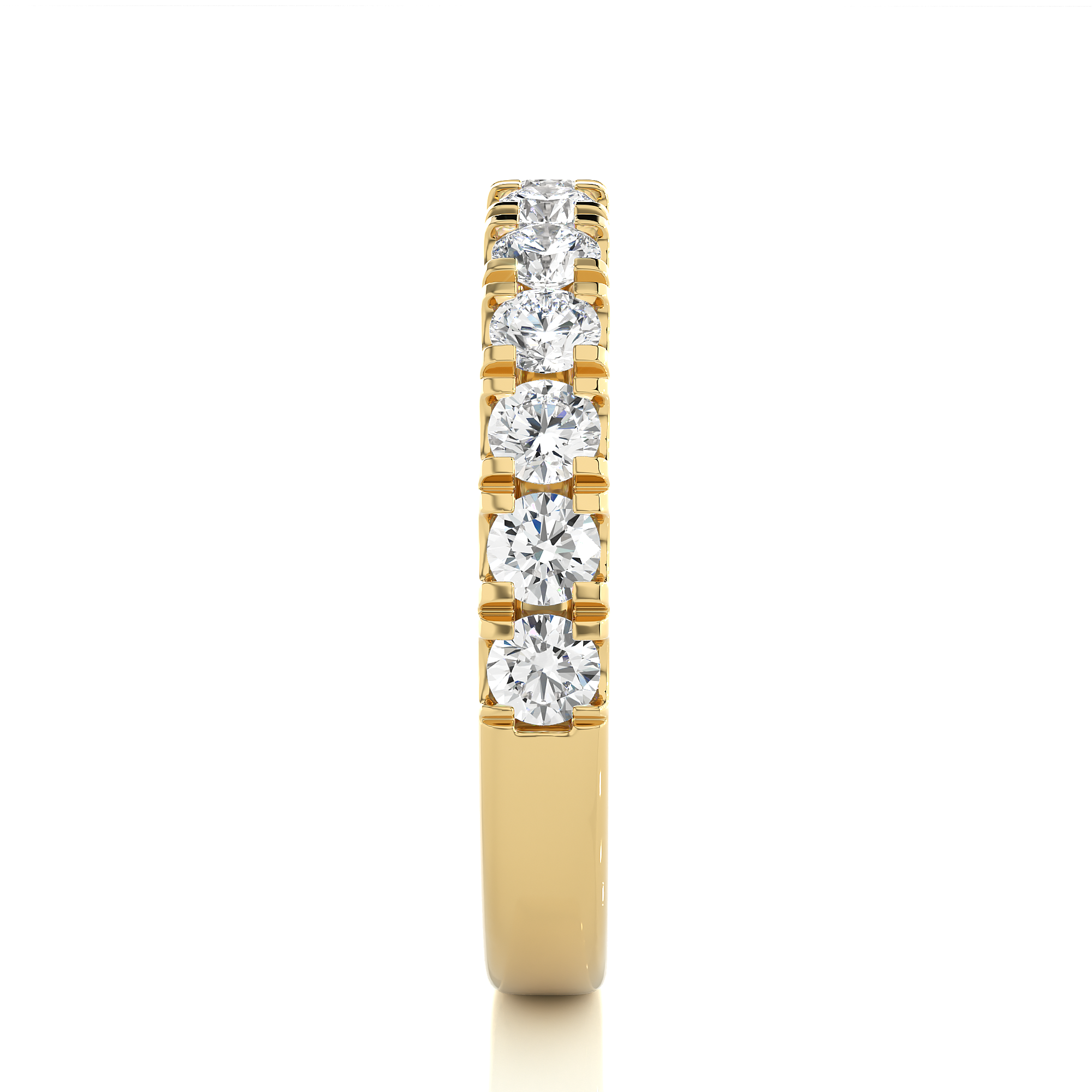 0.99 Carat G Color VS1 Clarity Diamond Studded Natural Diamond Ring.