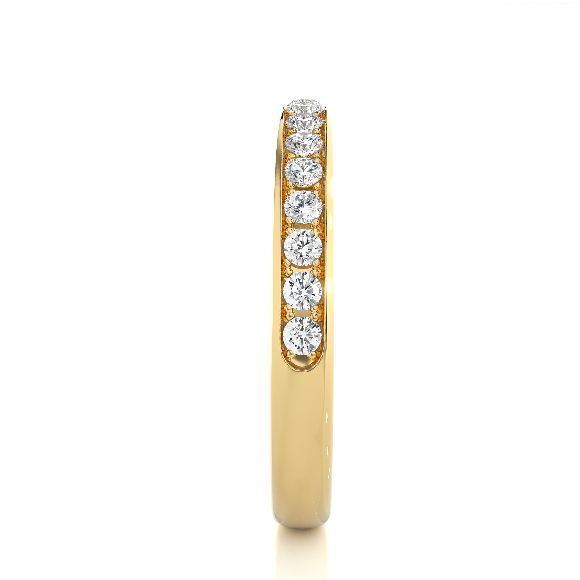 0.35 Carat G Color VS1 Clarity Diamond Studded Natural Diamond Ring.