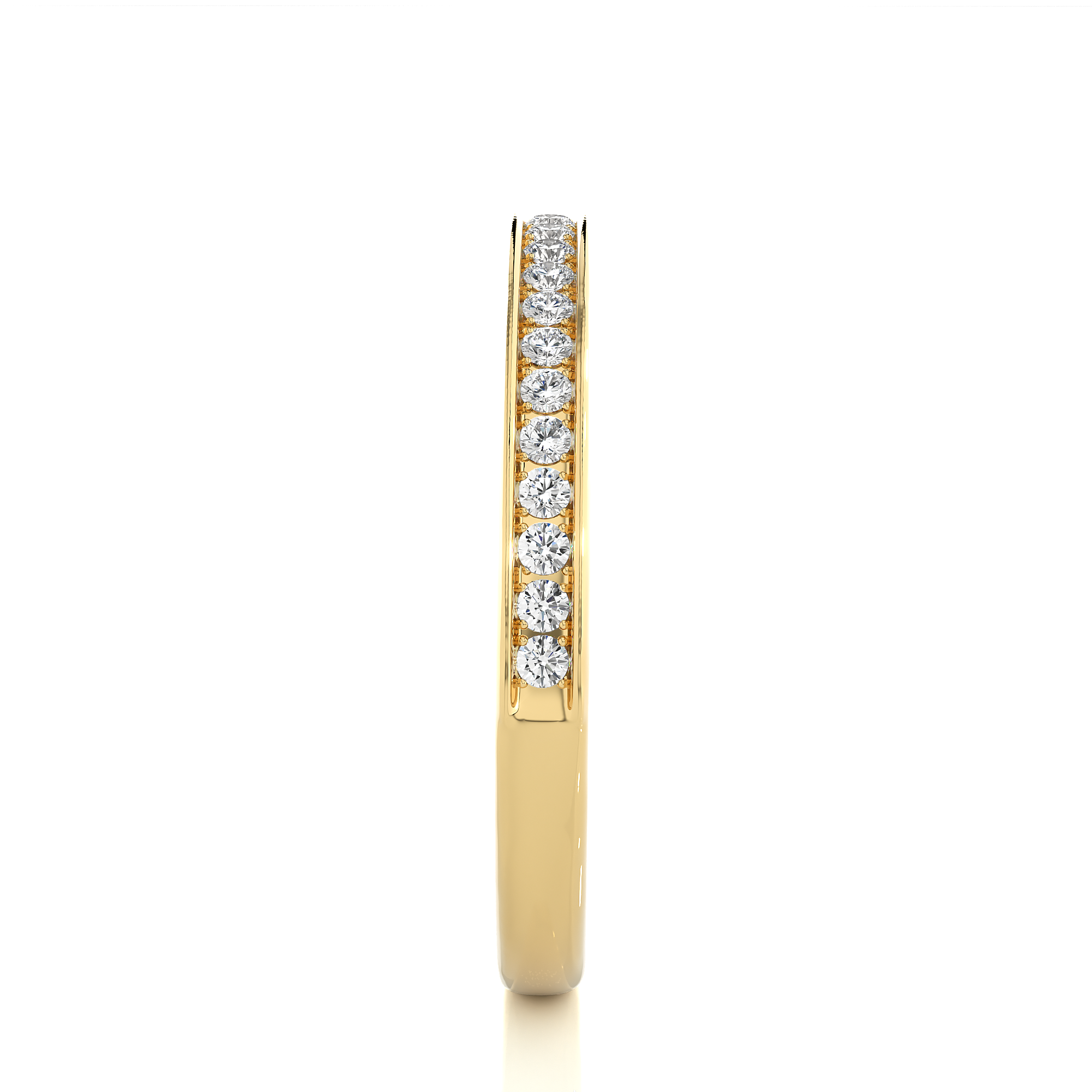 0.19 Carat H Color VS1 Clarity Diamond Studded Natural Diamond Ring.